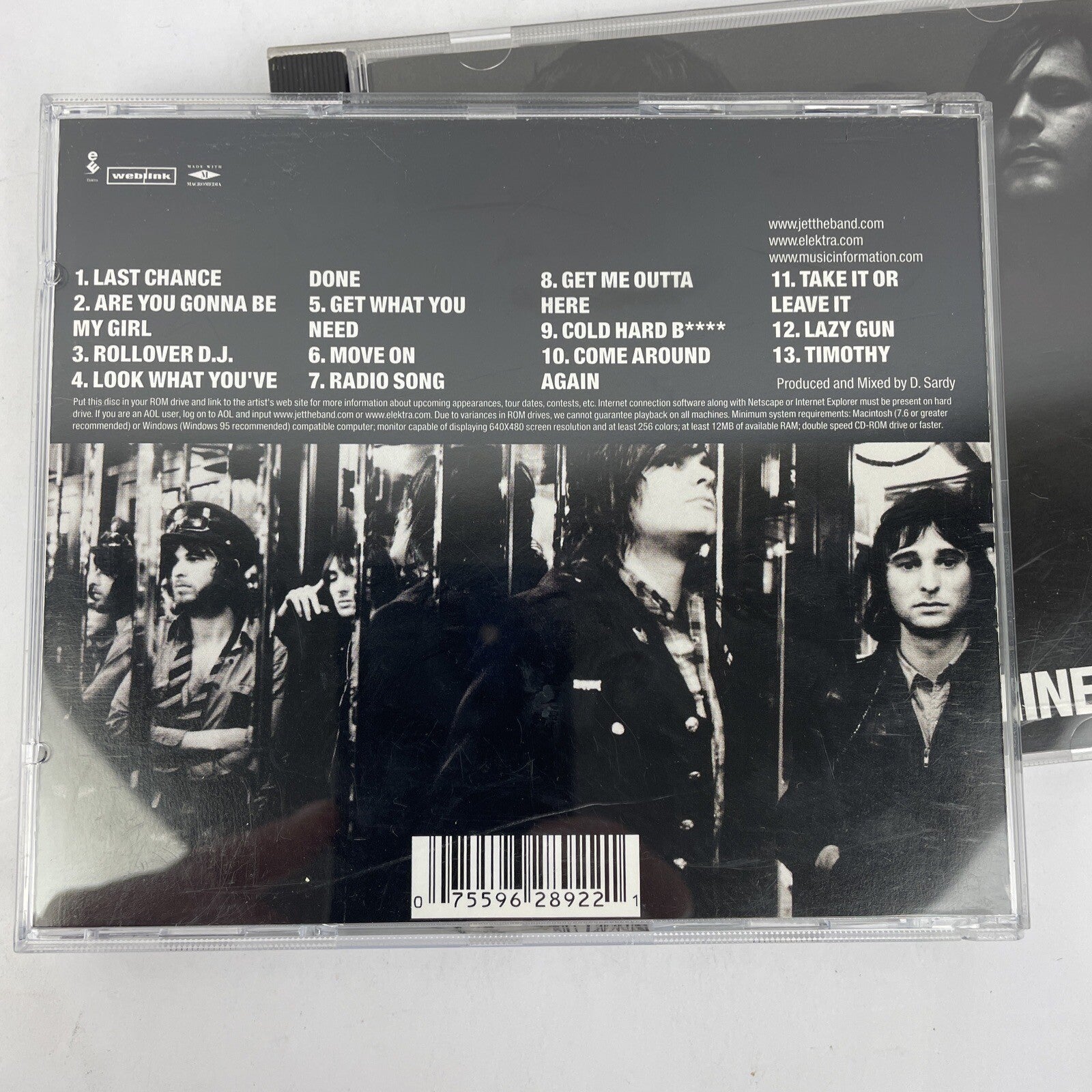 2 x " JET "  GET BORN (2003) & SHINE ON (2006 Atlantic) Digital Audio CD Lot -JK