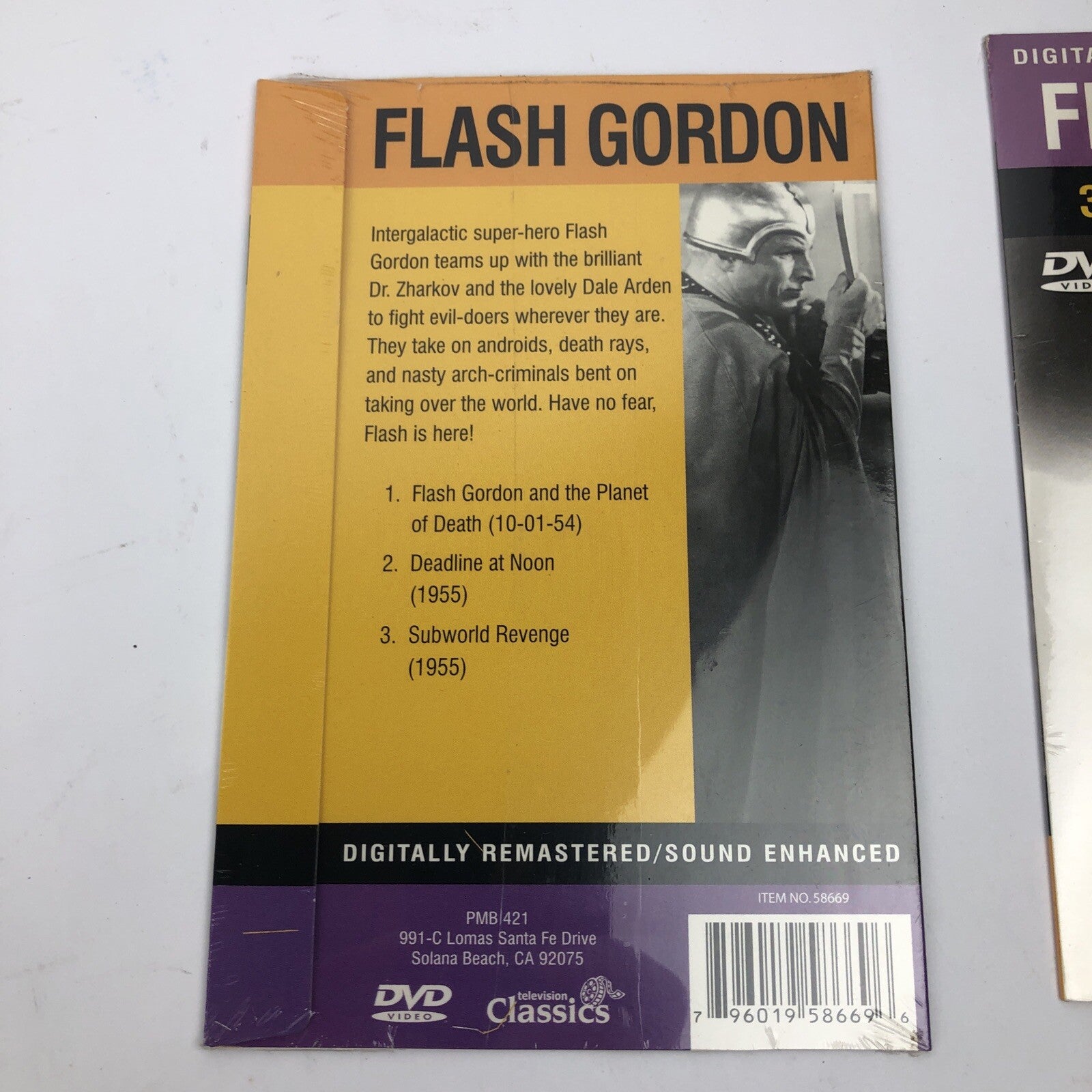TV Classics Flash Gordon Vol. 1 & 2 Digitally Remastered 6 Episodes 2 DVD New