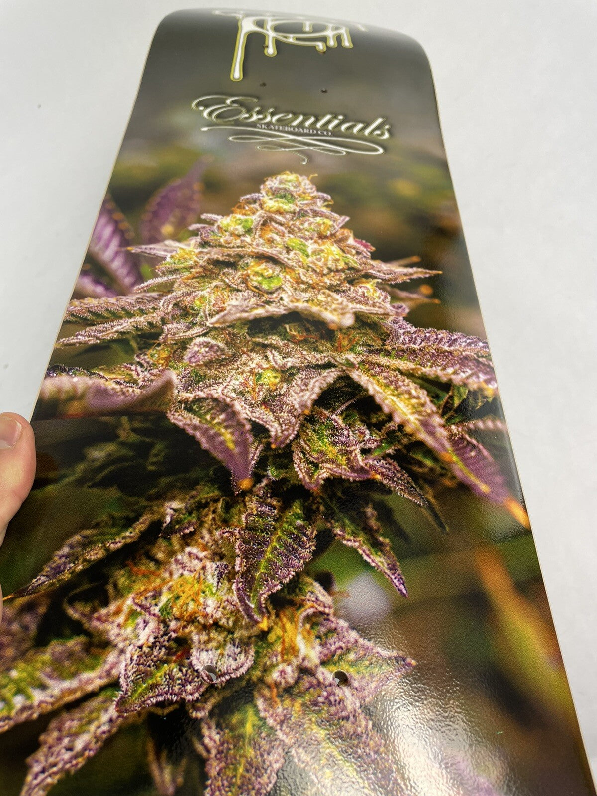 Lemoon Cake Cannabis week skateboards Hard rock maple 8.125" with grip
