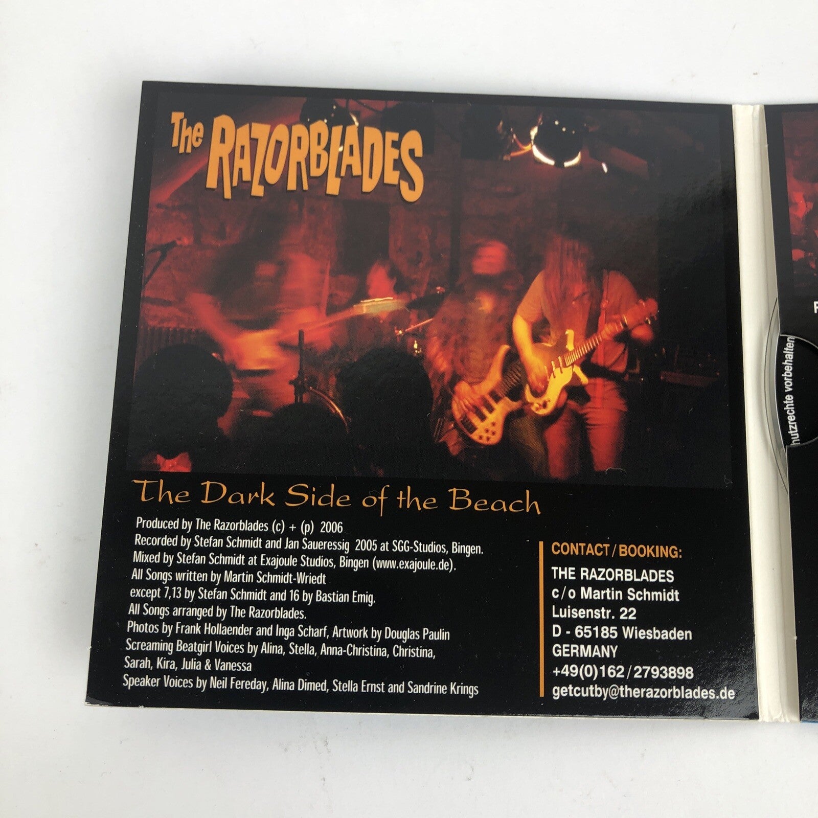 THE RAZORBLADES - The Dark Side Of The Beach ( CD ) Mint Disc Guaranteed      #9