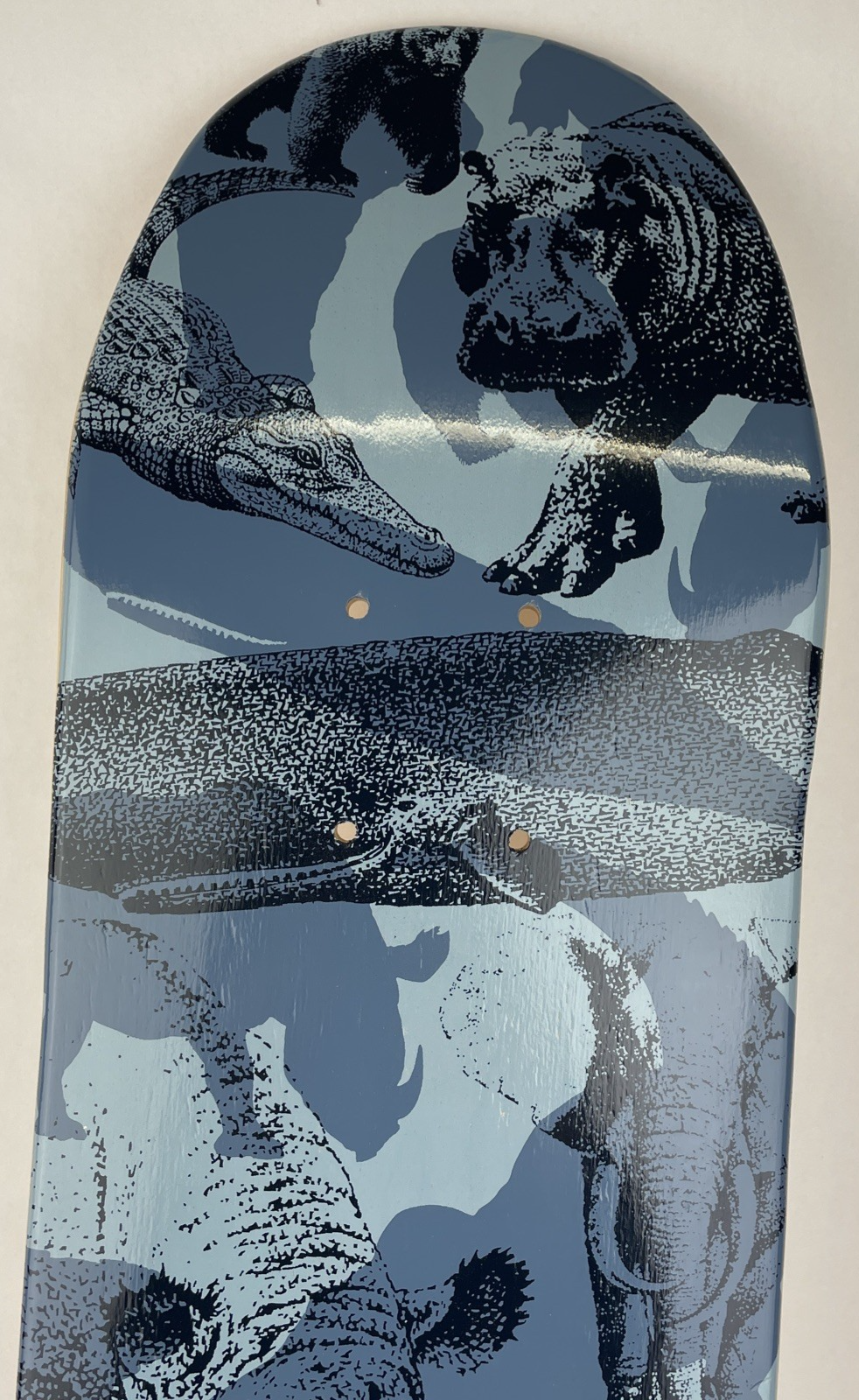 RARE Vintage Cliche Skateboards " Big Camo Blank Series Skateboard Deck 7" x 31"