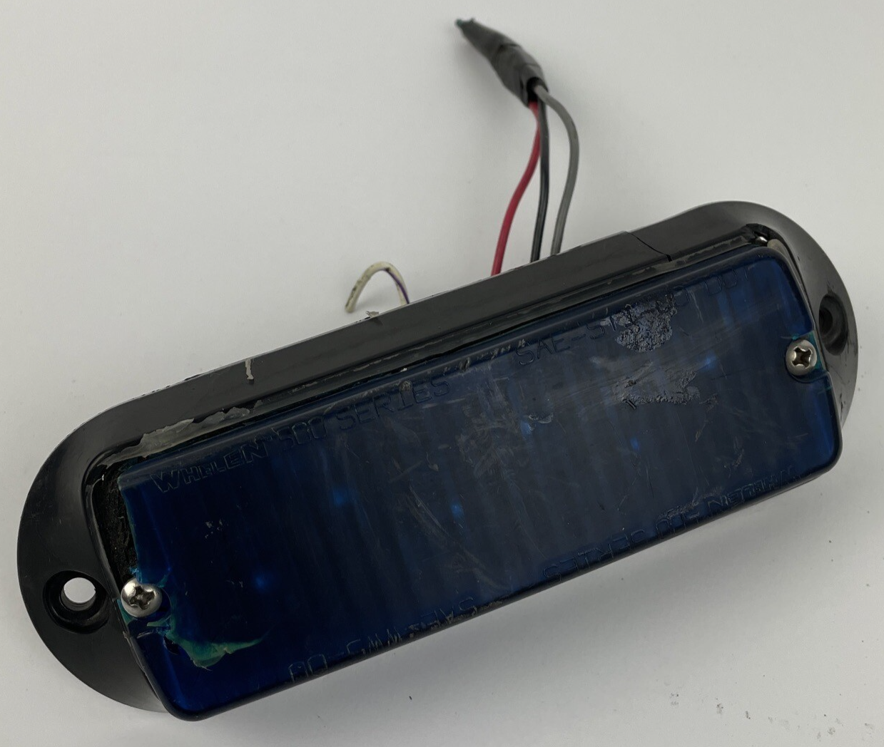 Whelen 500 series blue TIR LED warning light 12V emergency vehicle signal light