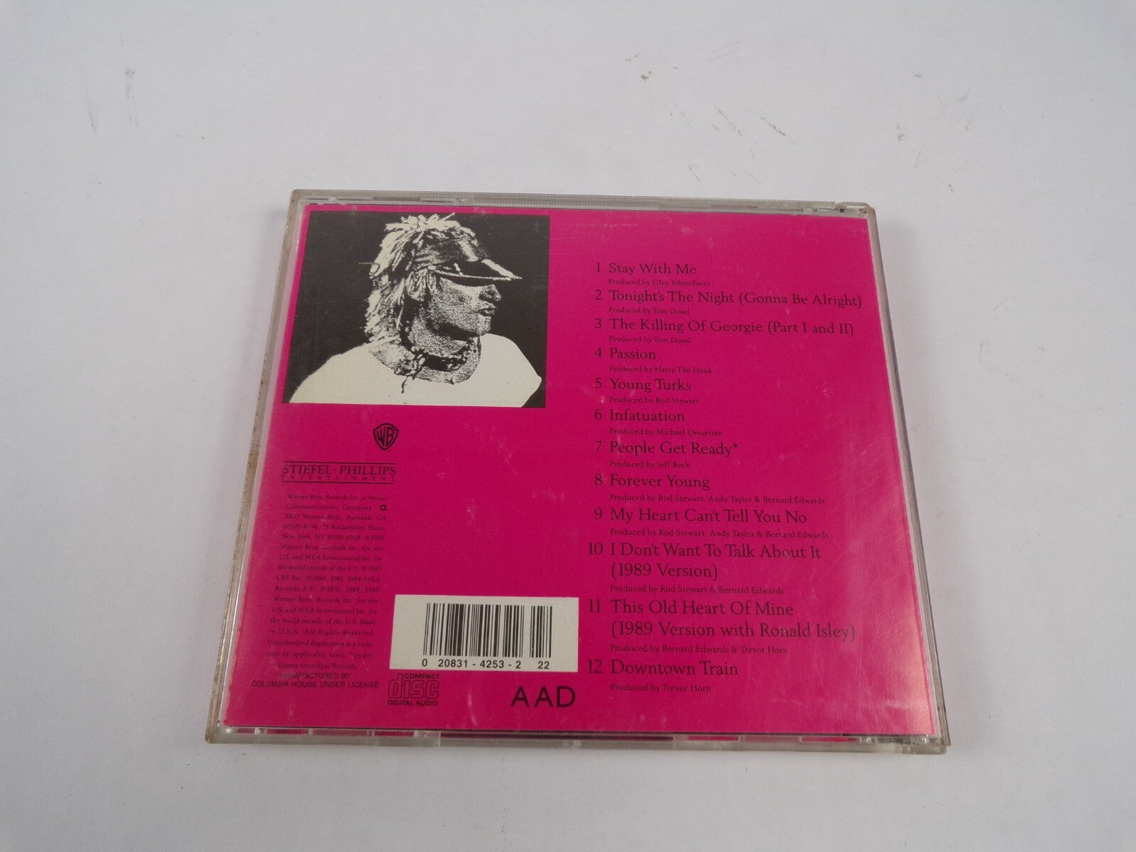 Rod Stewart Downtown Train Selections From The Story Teller Anthology CD#47