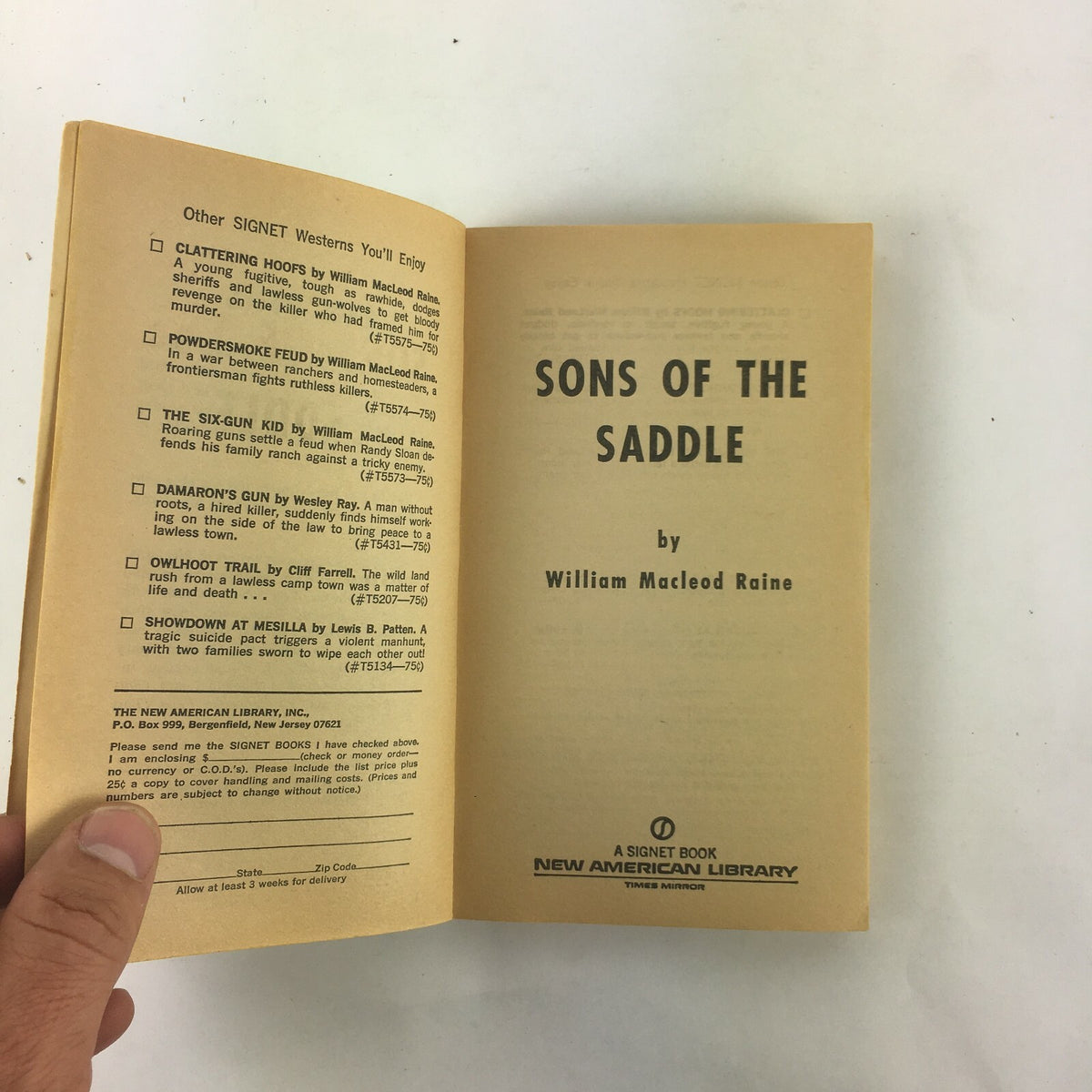 William MacLeod Raine Sons of the Saddle