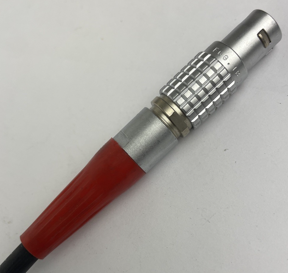 LEMO 2 PIN FGG.1B Male to  4-pin XLR Male Black GLD Neutrik Cable Connection 60"