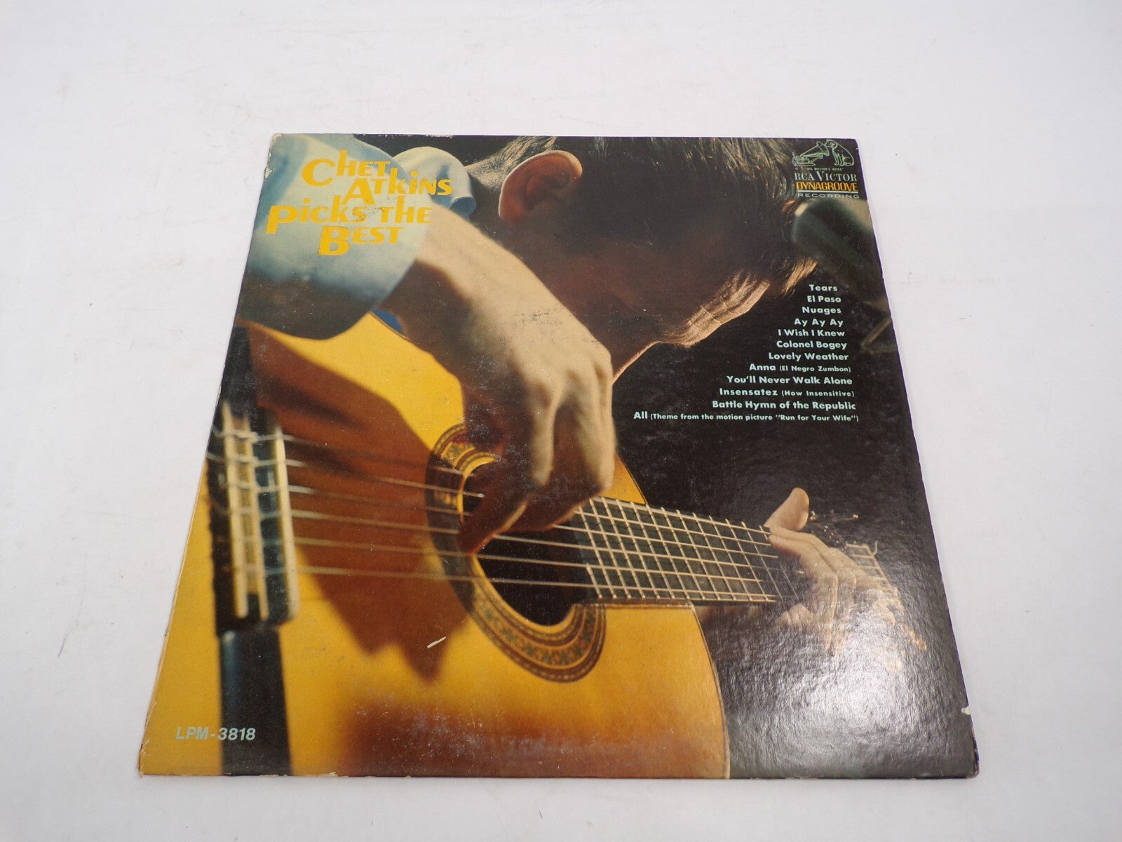 ChetAtkinsPicks  The Best  Bob Ferguson Nasheville Sound Dynagroove Vinyl Record