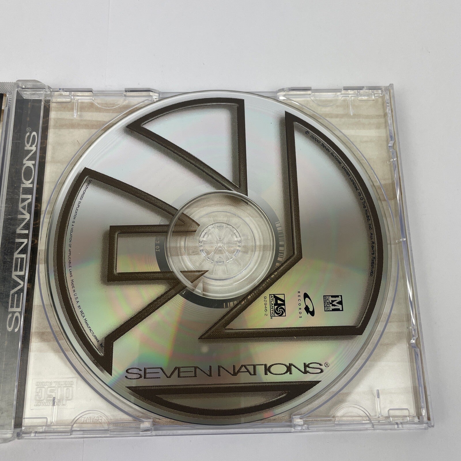 " Seven Nations " - Self Titled Digital Audio CD Moriath Records 2000          S