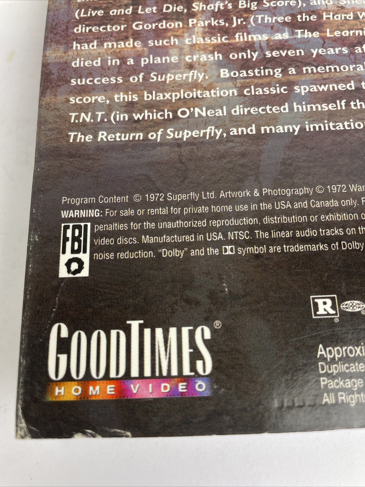 SUPER FLY- Ron O'Neal - Mob Won't Let Black Cocaine Dealer Retire VHS Movie