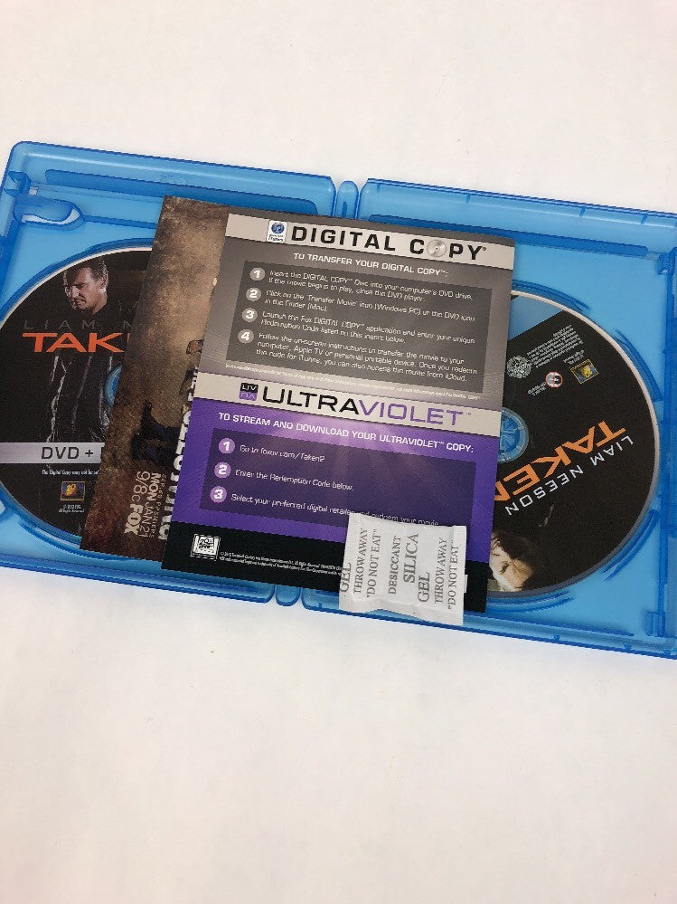 TAKEN 2 BLU-RAY+DVD+DIGITAL COPY+ULTRAVIOLET! UNRATED FSTSHP
