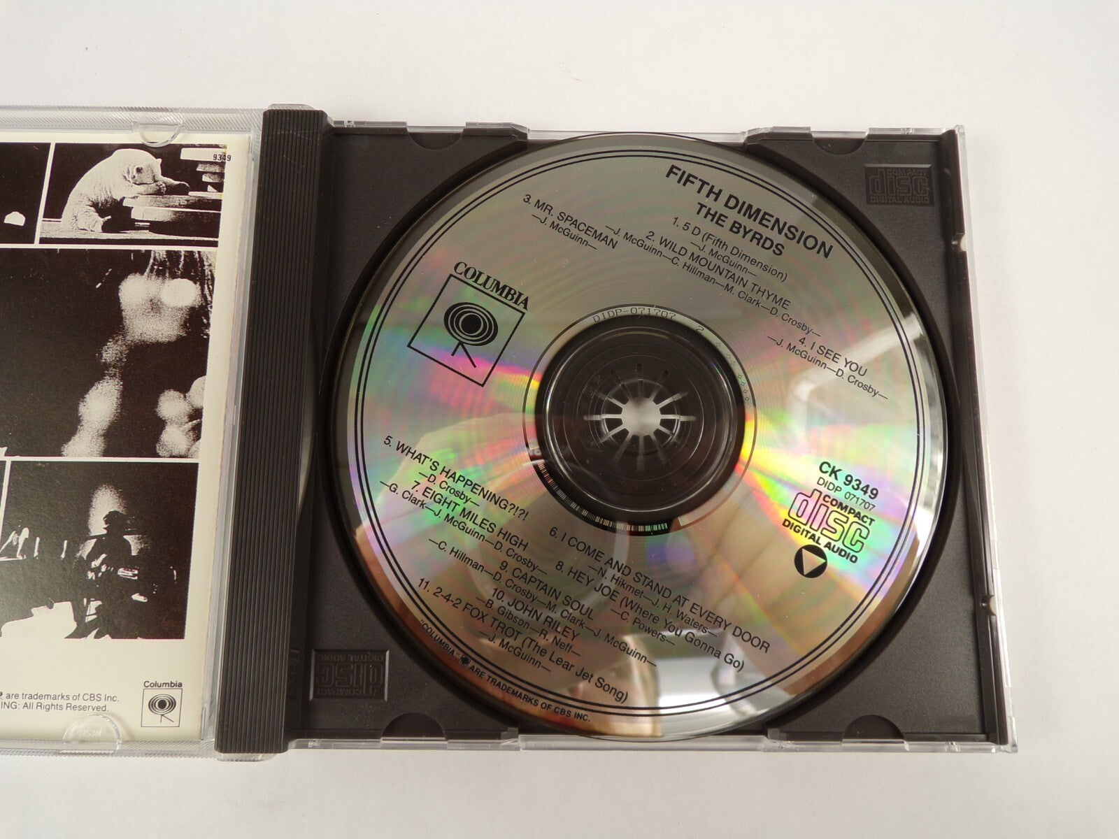 Fifth Dimension The Byras I See You Captain Soul John Riley Hey Joe CD#43