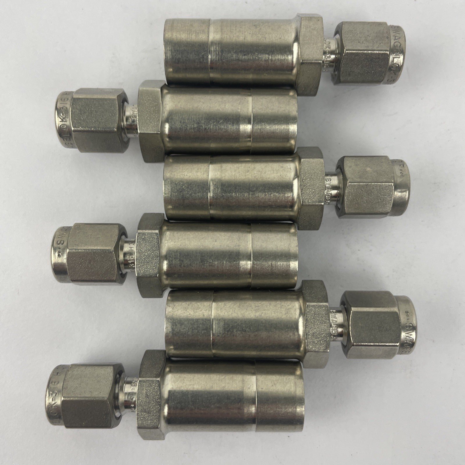 Lot of 6 x OEM SWAGELOK Male 1/4" Tube Fitting