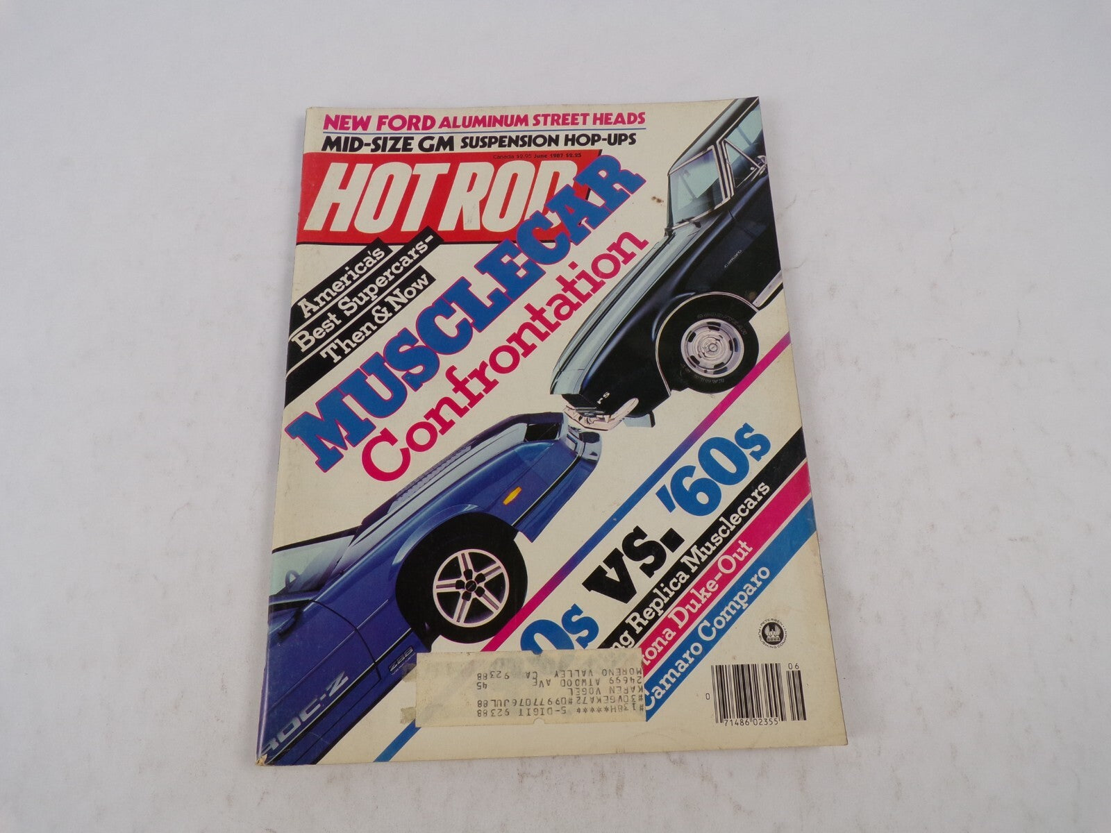 July 1988 Hot Rodding Magazine Musclecar Confornation New Ford Aliminum Street