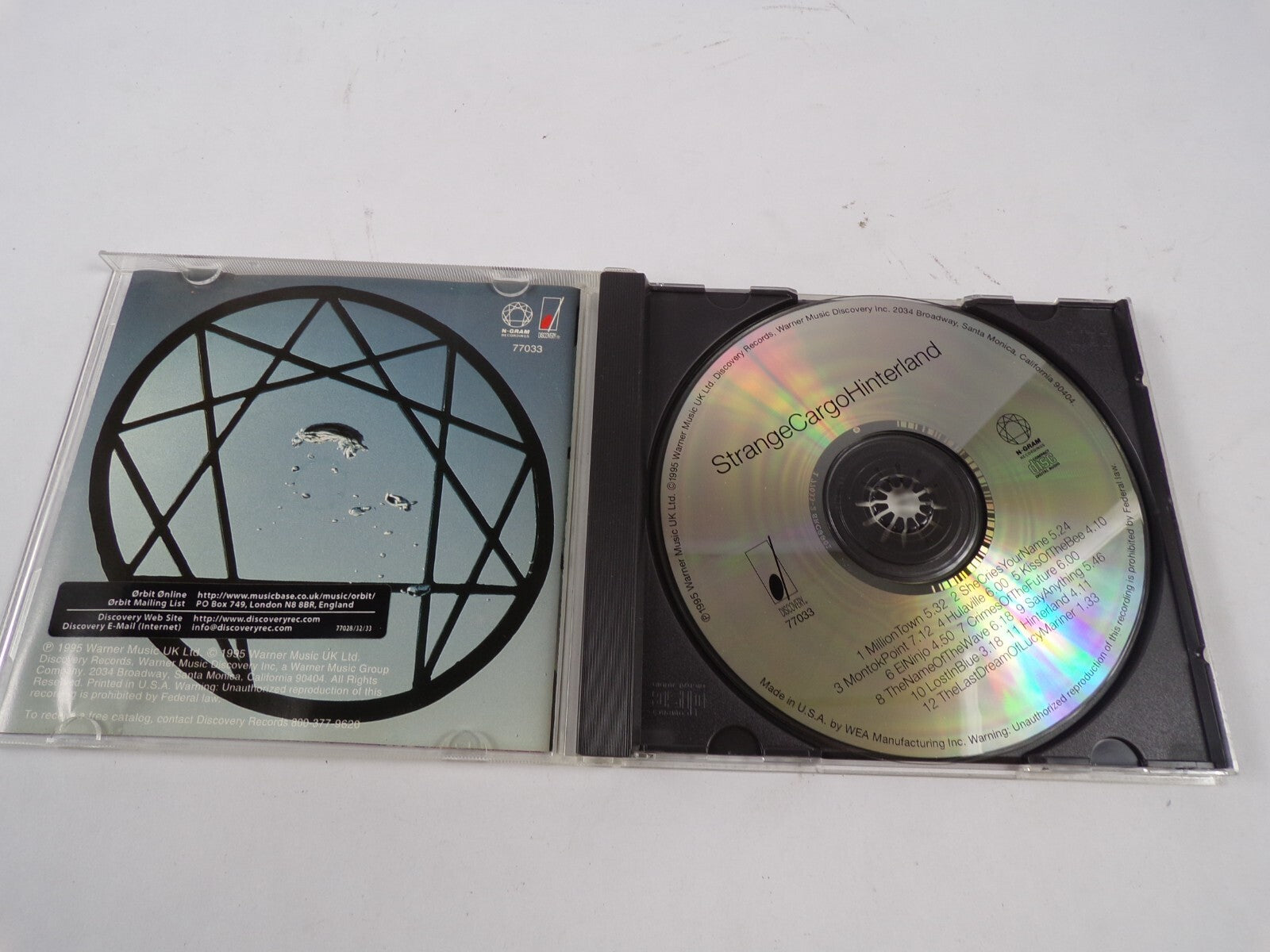 Strange Cargo Hinterland Million Town She Cries Your Name Lost In Blue CD#61