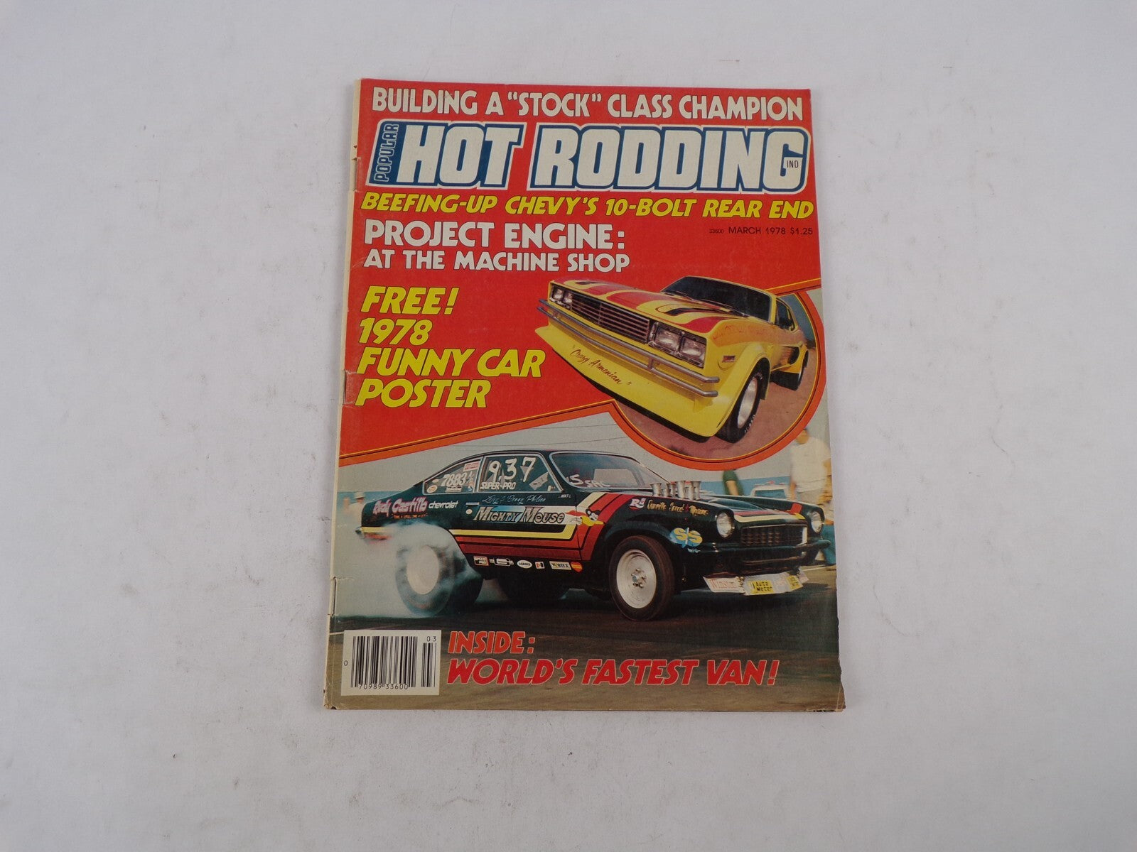 March 1978 Hot Rod Magazine Building A ''Stock'' Class Champion Beefing-Up Chevy