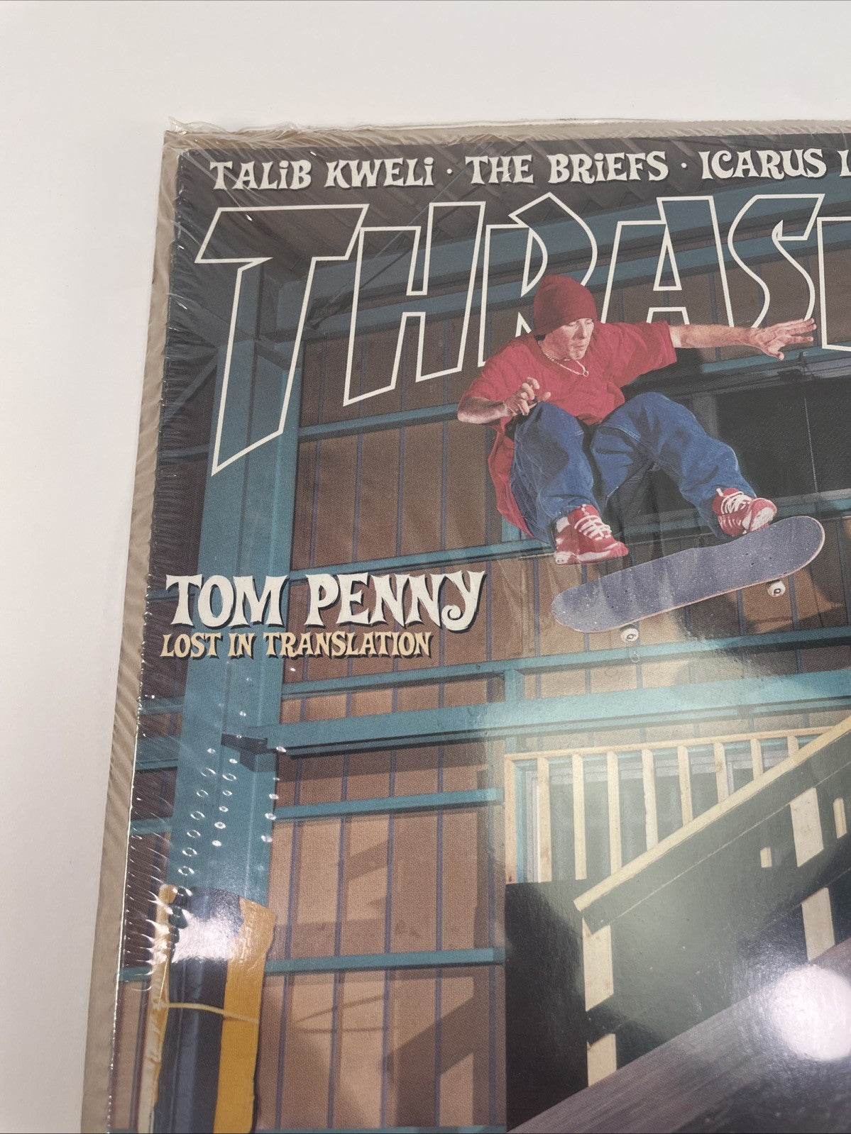 Thrasher Skateboard Magazine August 2002 Tom Penny Cover - Talib Kweli