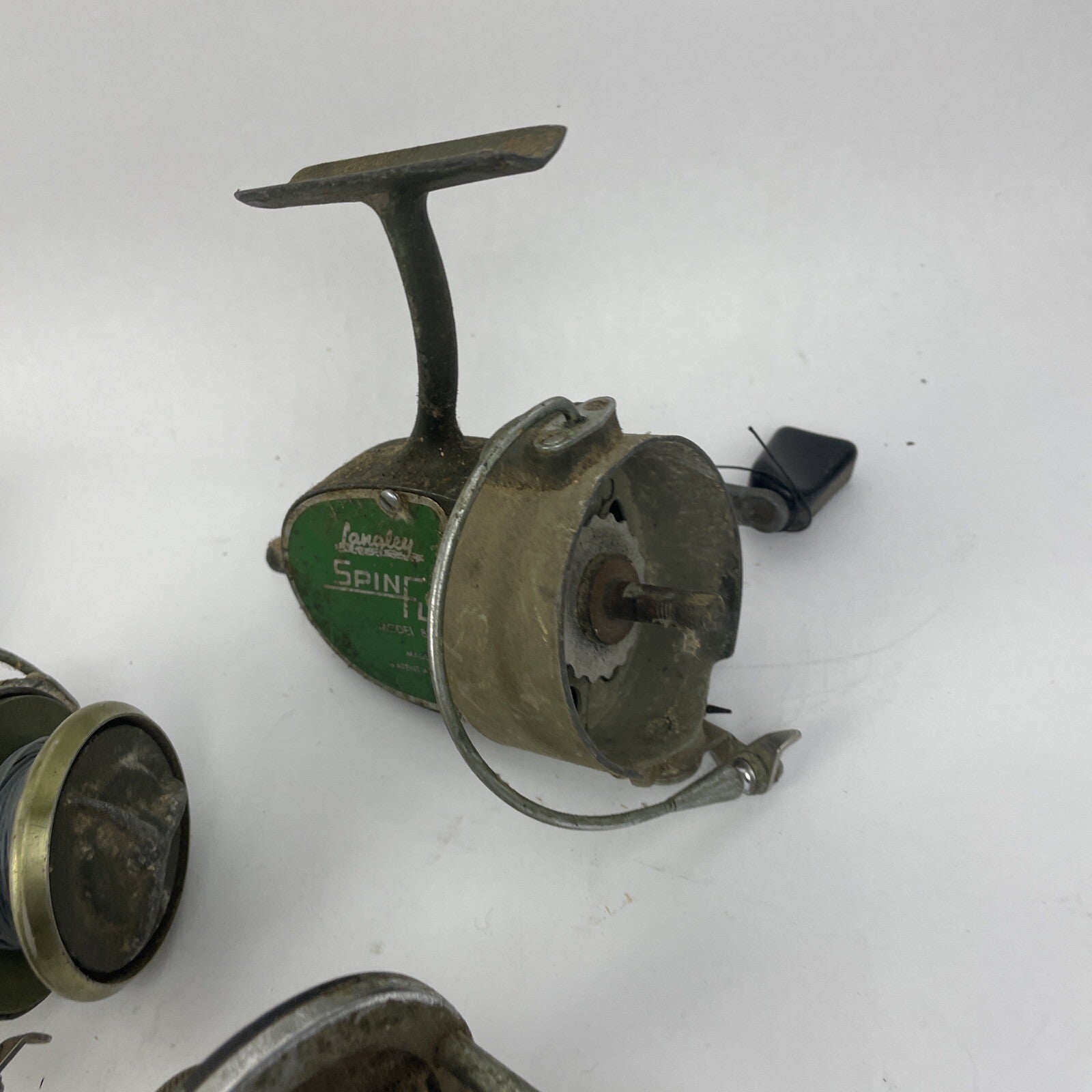 10 + Vintage Bait Cast Conventional Spinning Fresh Salt Reels For Parts Repair