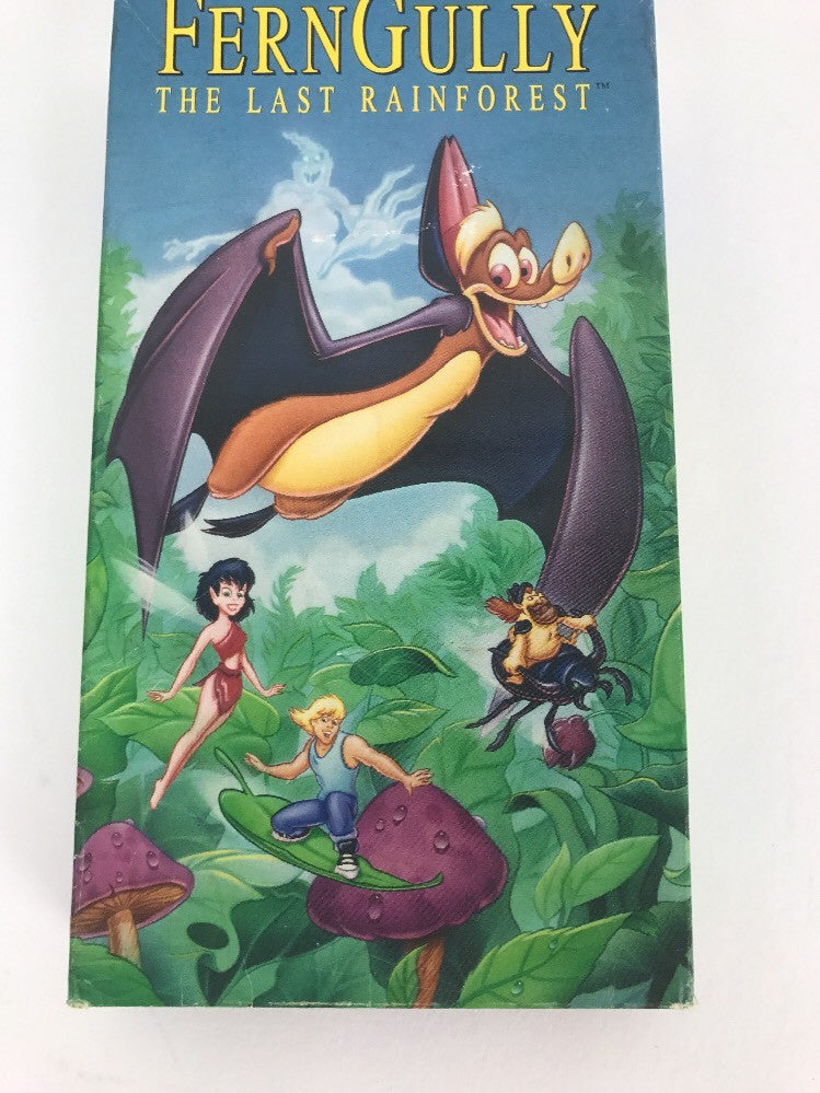 1992 FernGully The Last Rainforest VHS  Clam Shell Case Good Used Condition