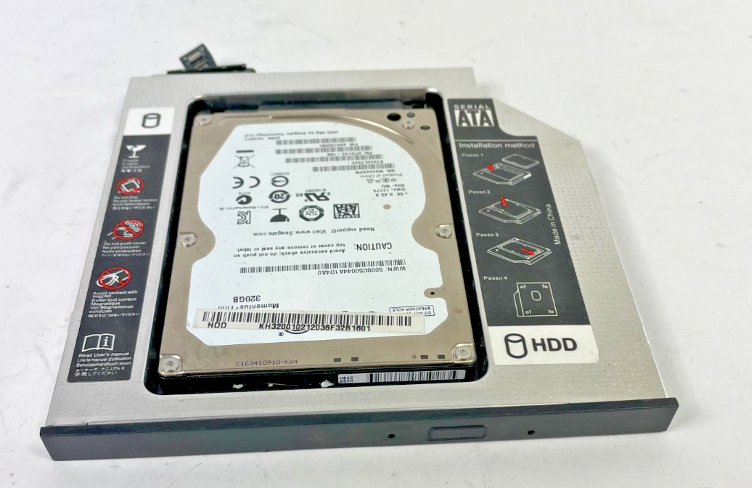Seagate Momentus 320GB 2.5" SATA Laptop Hard Drive with Optical Bay HDD