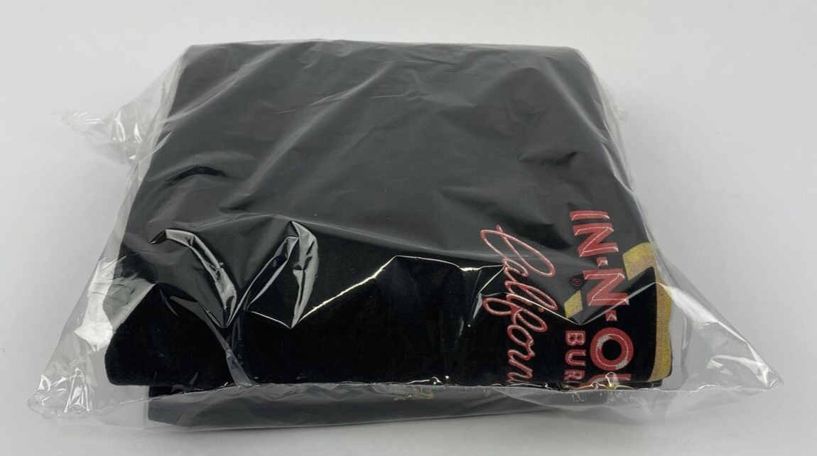 Lot of 2 x Vintage In N Out Burger California Shirt Adult XXL Black Fast Food