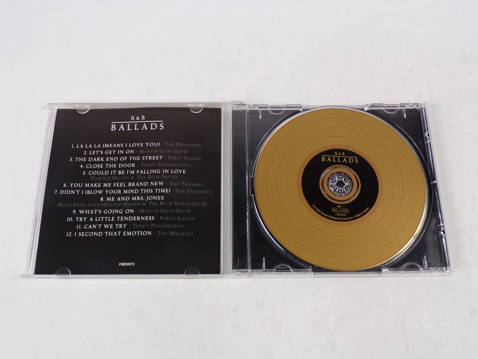 Forever Gold R&B Ballads La La La (Means I Love You) Let's Get In On The CD#53