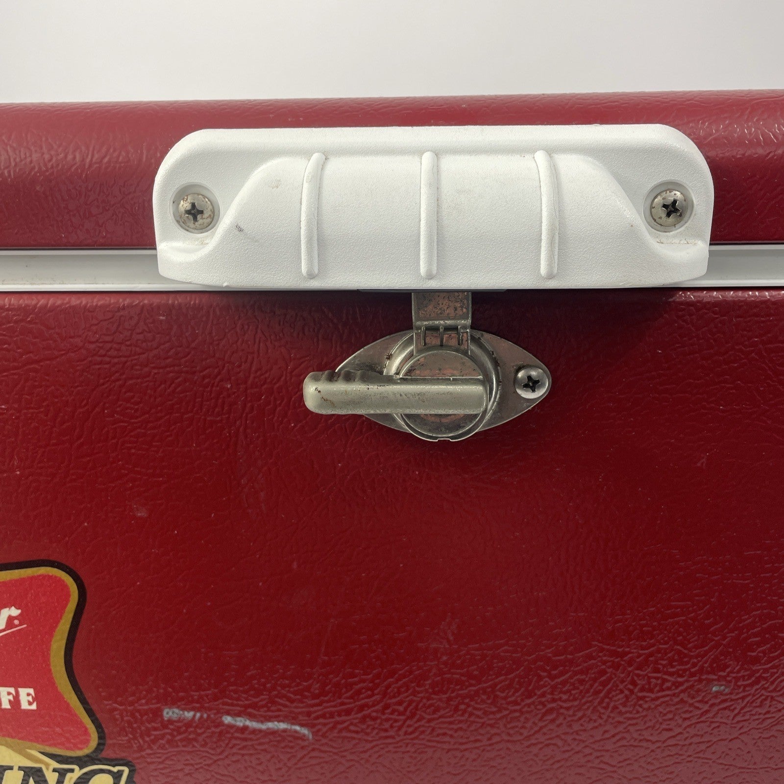 Rare Coleman Steel Belted Cooler USA - 54 QT Model 6150
