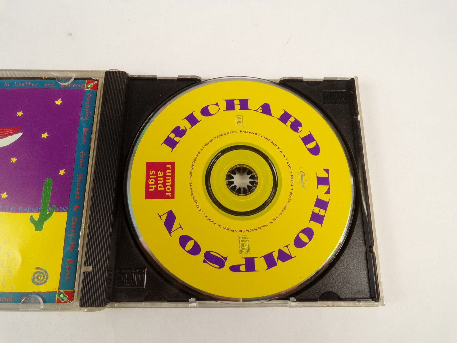 Richard Thompson Rumor And Sigh I Feel So Good Grey Walls Mystery Wind CD#46