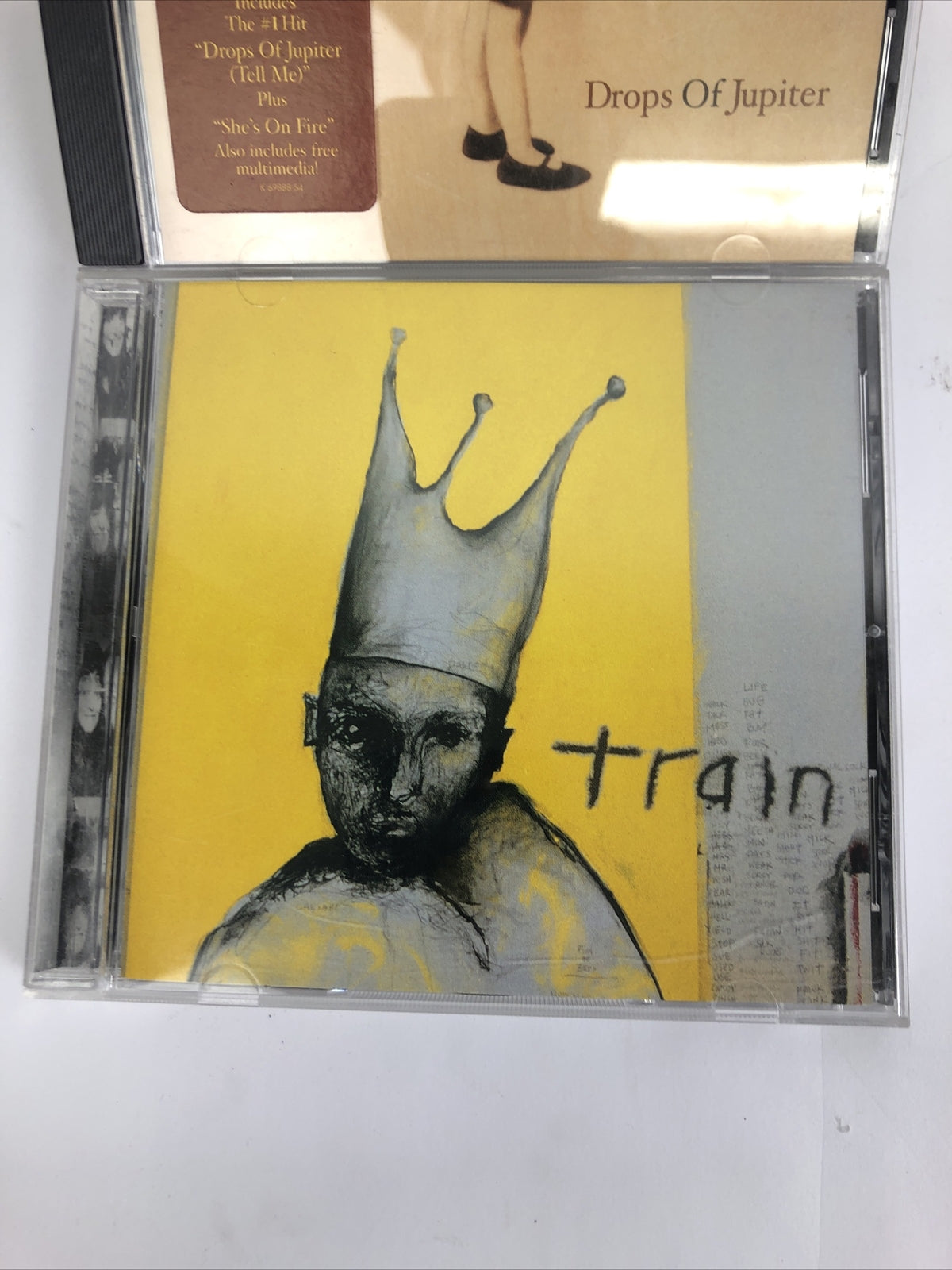 Lot 2 x Digital Audio CD's CD " Train " Self Titled, 98' Drops of Jupiter 01' #1