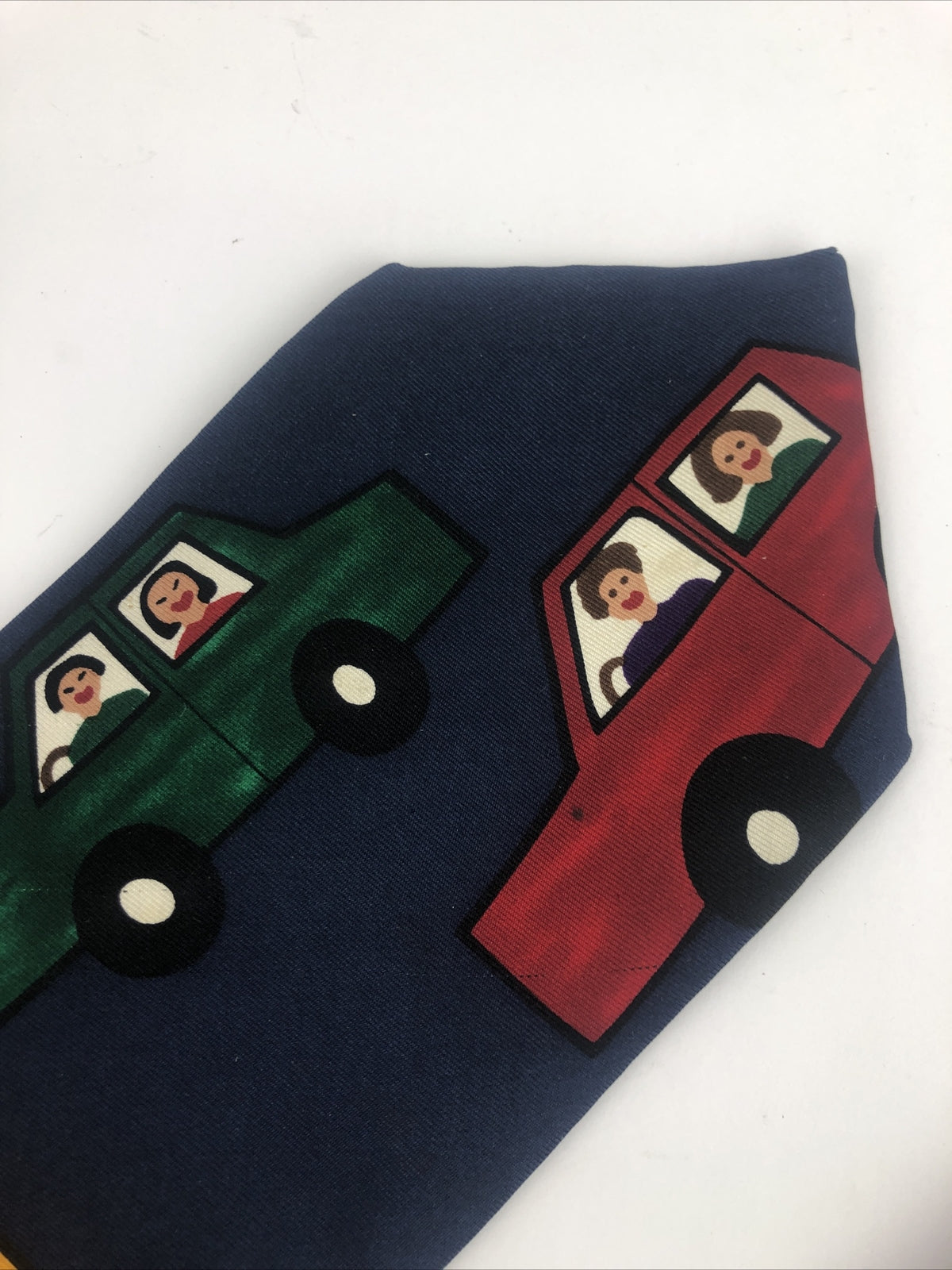 Save The Children " A Childs Education " Men's 100% Silk Necktie Multicolor 56"