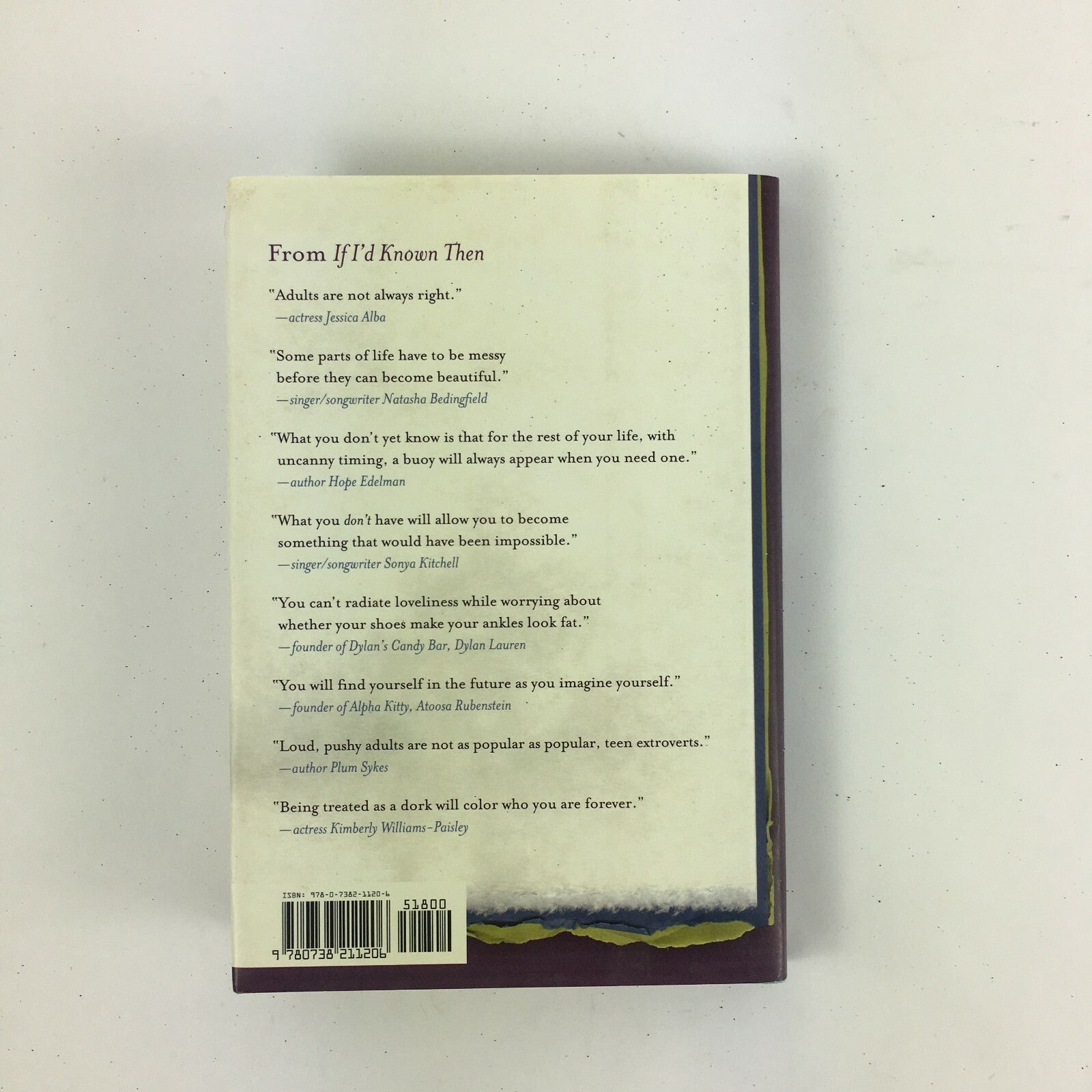 If I'd Known Then Edited by Ellyn Spragins Jessica Alba Sara Blakely Sasha Cohen