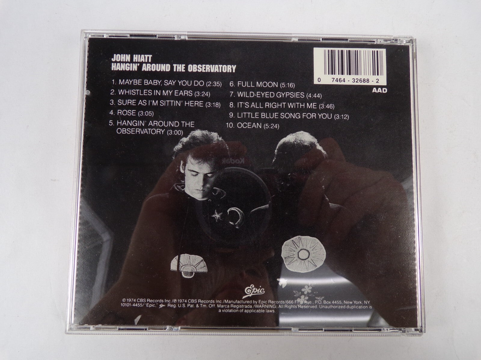 John Hiatt Hangin Around The Observatory CD #30