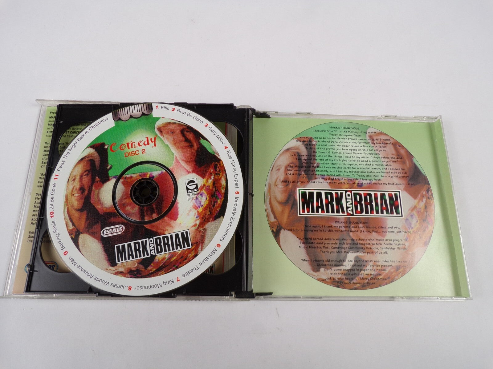 Mark & Brian Little Drummer Boys Chicago Gary Hoey The Tories CD#21