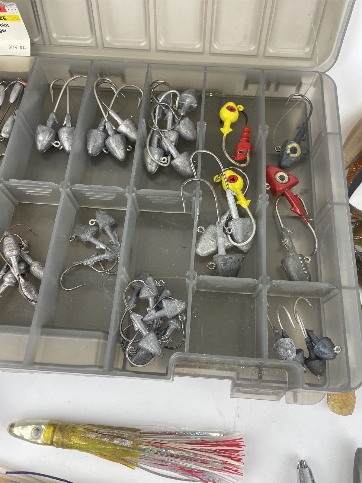 Salt water deep Sea Fishing Terminal Tackle Lot Zukers Lures Tady 45 Swim Baits