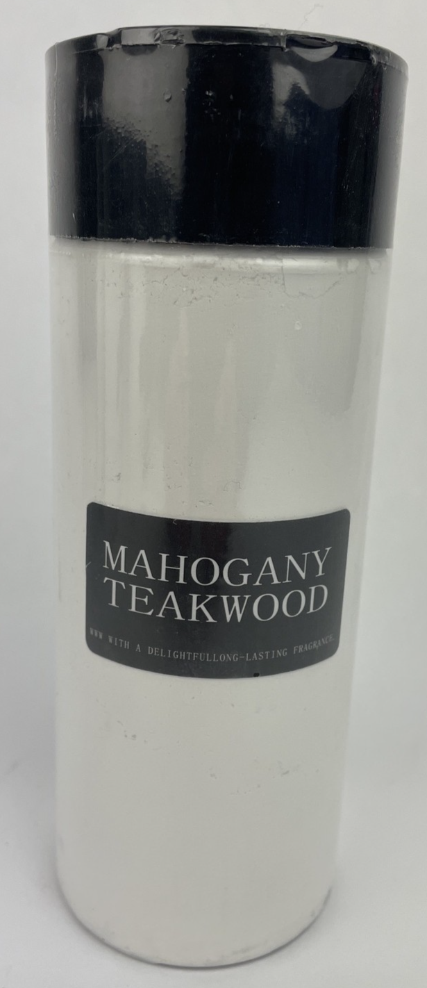 Warwicks Candle Co. MAHOGANY TEAKWOOD Carpet Upholstery Deodorizer Powder