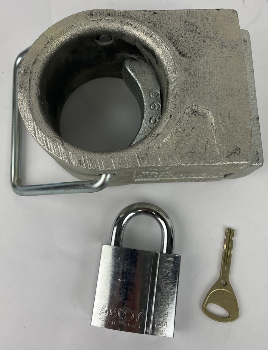 The Enforcer King Pin Lock Model #1111 1111 ABLOY FINLAND - 1 x Key