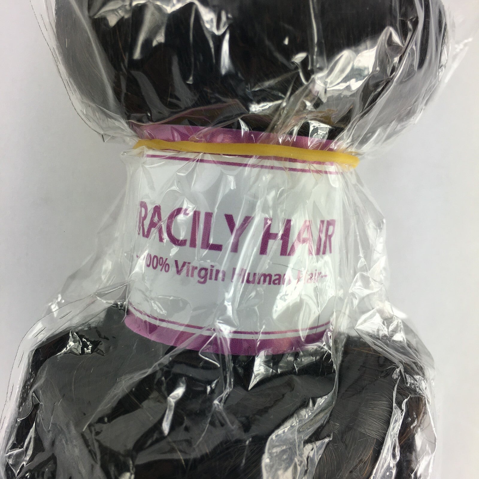 Brand New Racily Hair 100% Virgin Human Hair Size 14" Curly Style Black/Brown A3