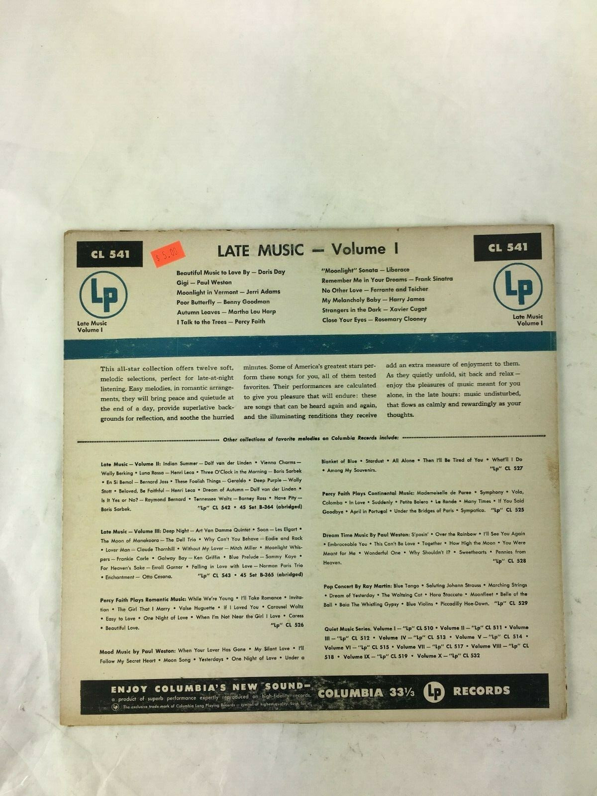 Late Music Vol.1