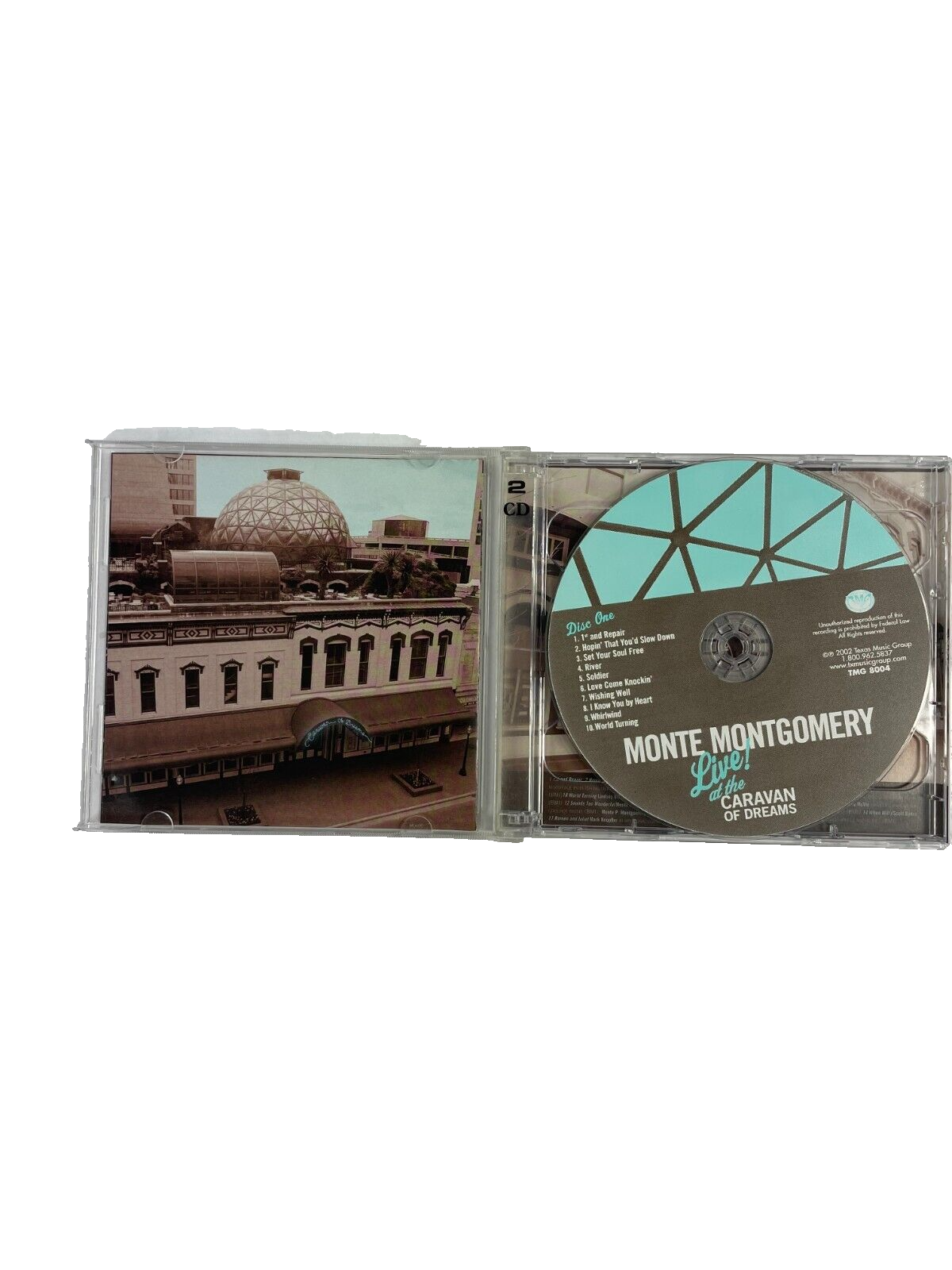 Monte Montgometry Live At The Caravan Of Dreams Set 1st And Repair 2 Disc #M-N-O