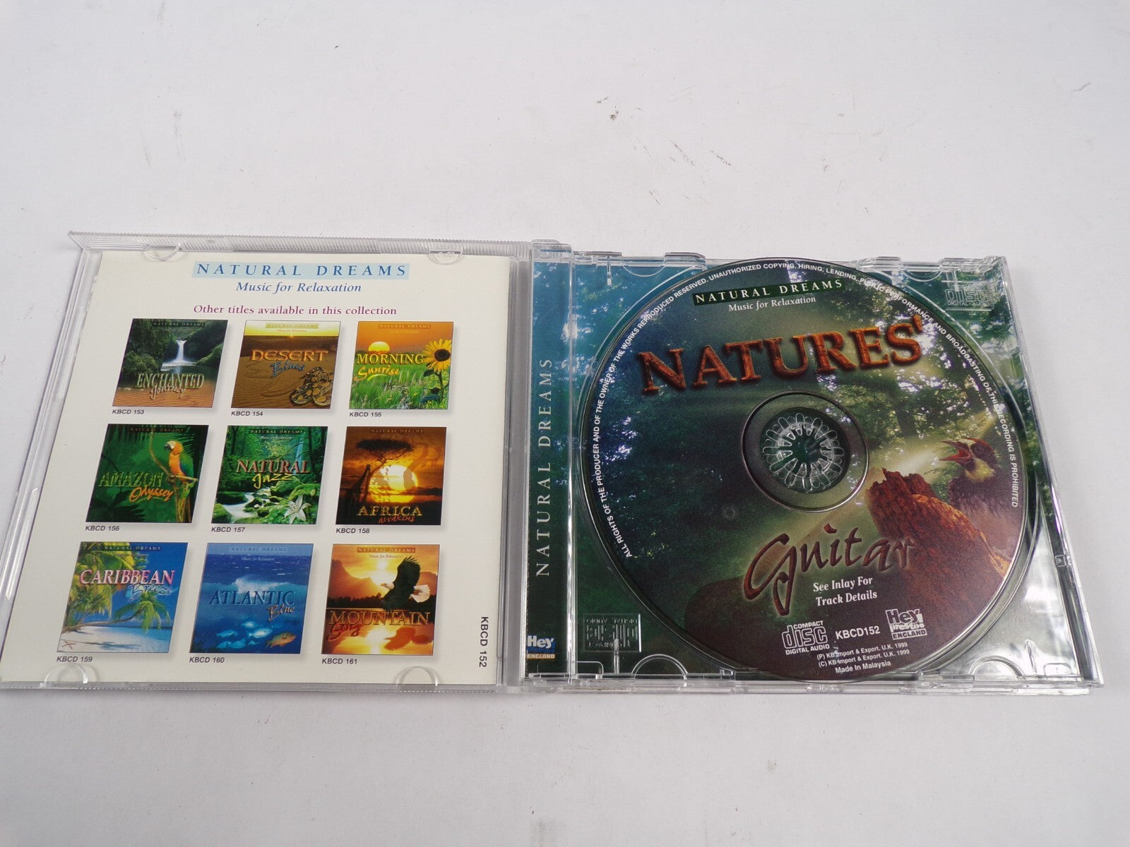 Natures Guitar Warm Summer Night Winter Stream Raindance Crystal Waters CD#48