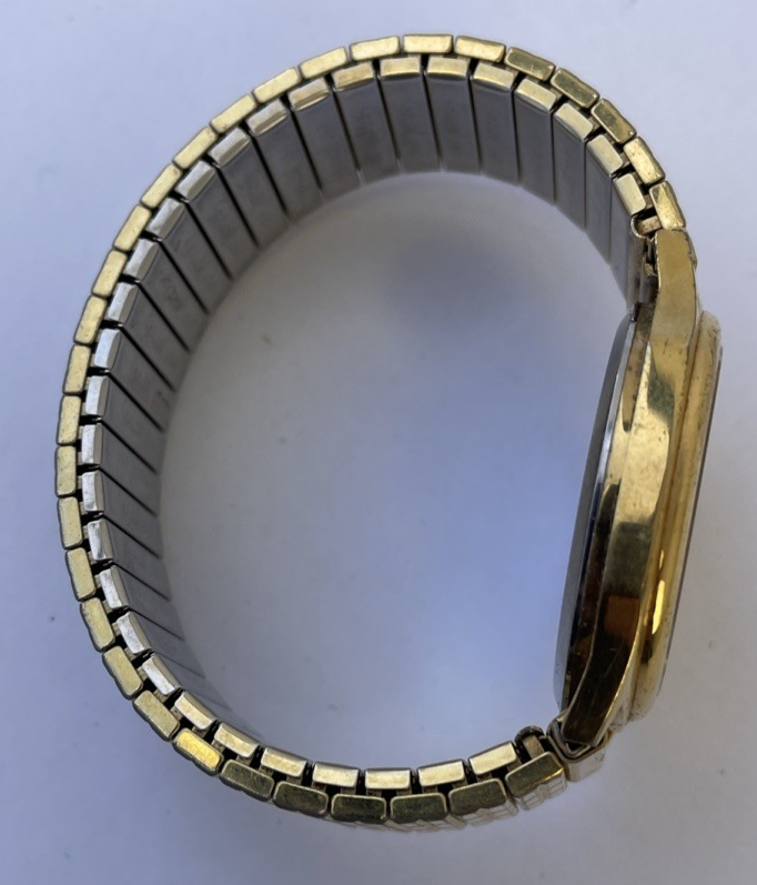 Vintage Dufonte Ladies Gold Tone Watch Lucien Piccard Quartz