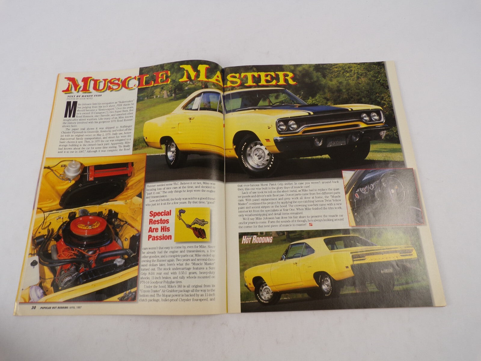 April 1997 Hot Rodding Magazine All New Big-Block Heads Is This A Hot Rod, Or