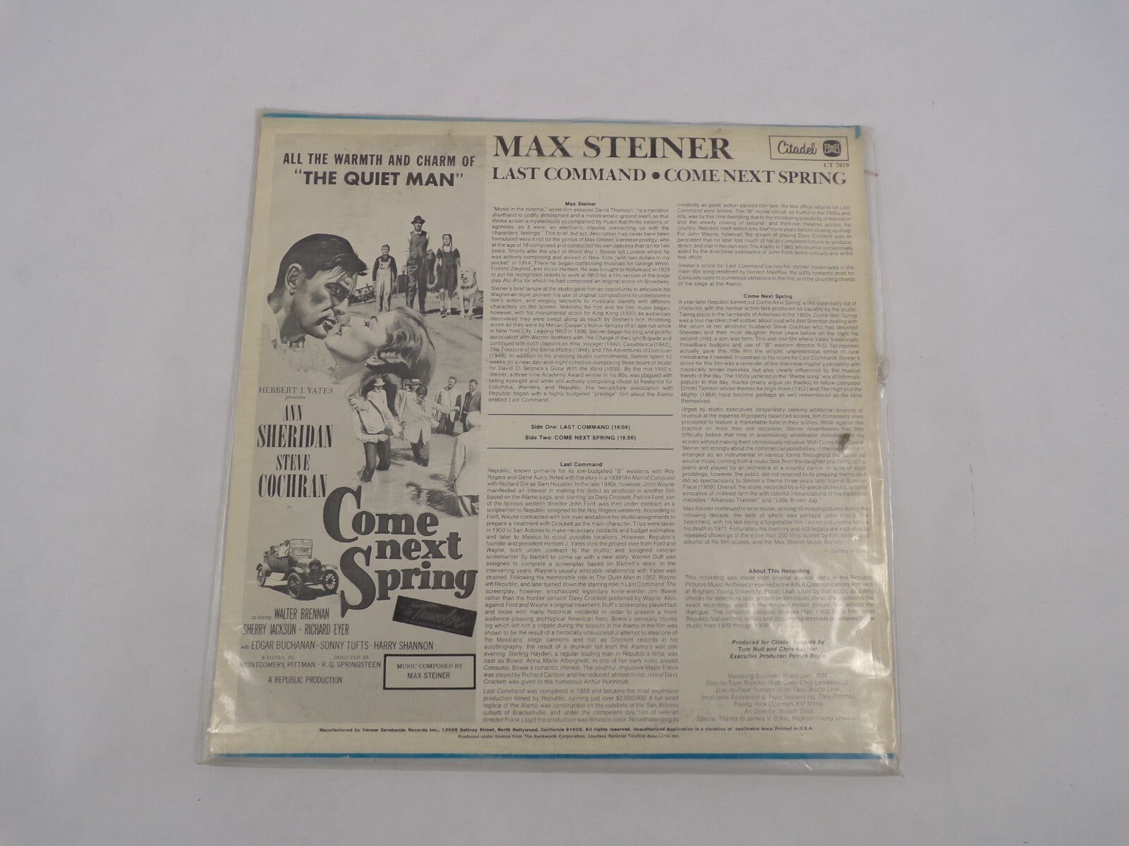 Max Stener The Bugle Sounds! Last Command No Quarter-No Mercy... For Brave Women