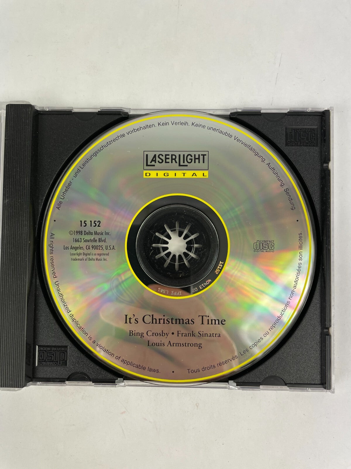 It's Christmas Time Bing Crosby Frank Sinatra Louis Armstrong CD #4