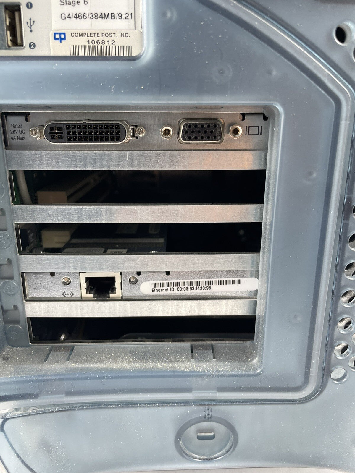 Apple Power Mac G4 graphite tower M5183 466MhZ