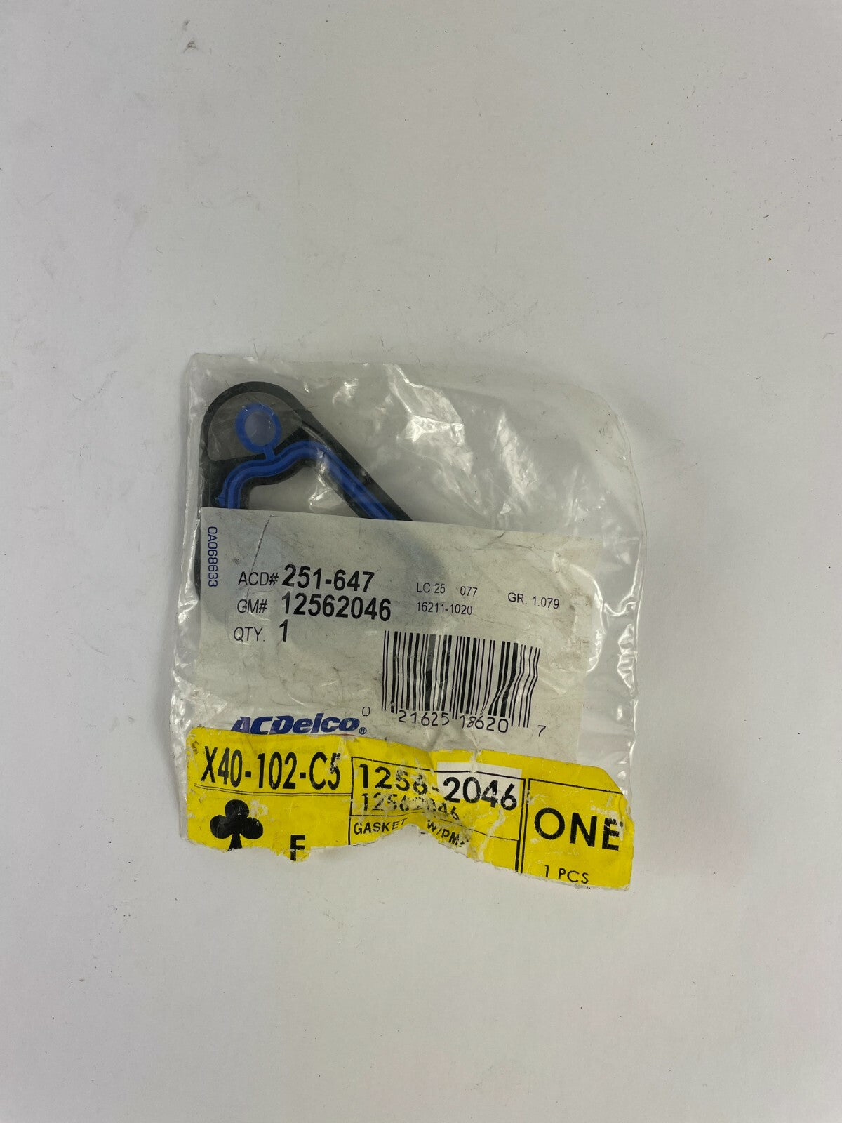 Genuine ACDelco Automotive Part X40-102-C5 1256-2046 Lot of 1 A2
