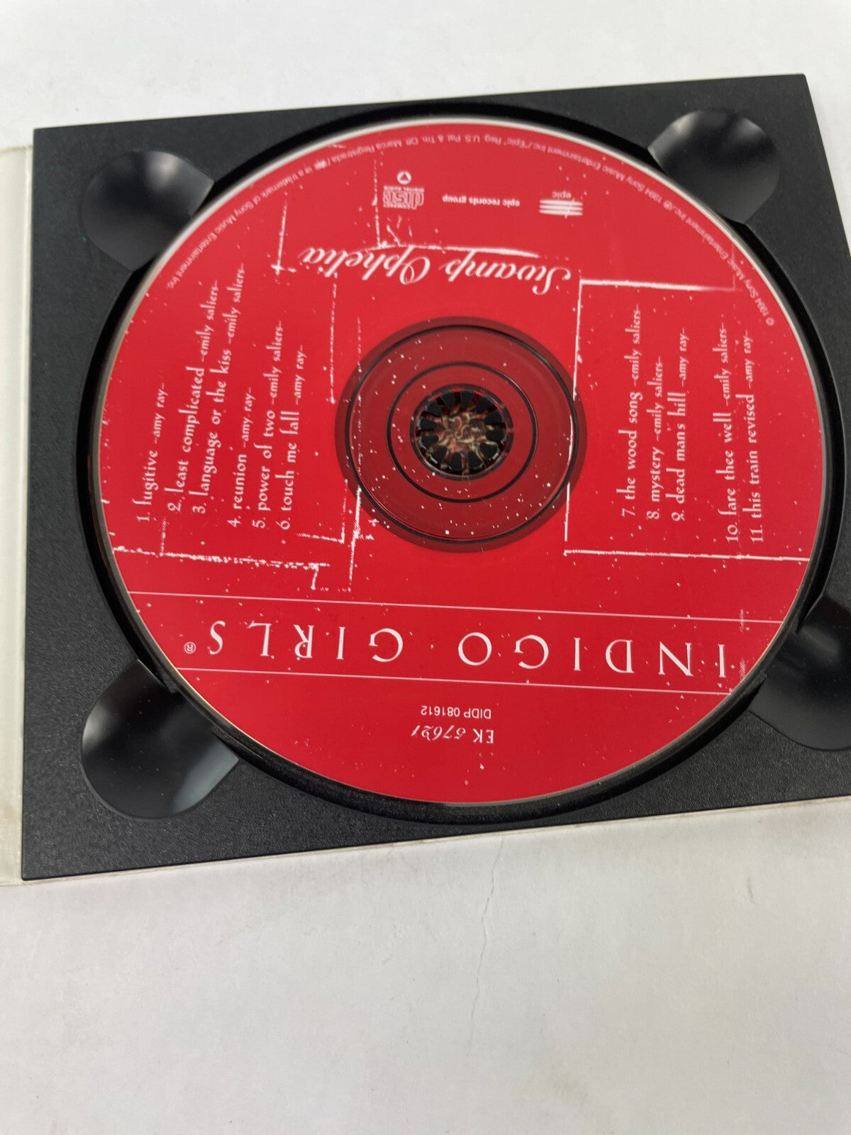 Indigo Girl Swamp Ophelia Fugitive Least Complicated Language Or The Kiss CD#73