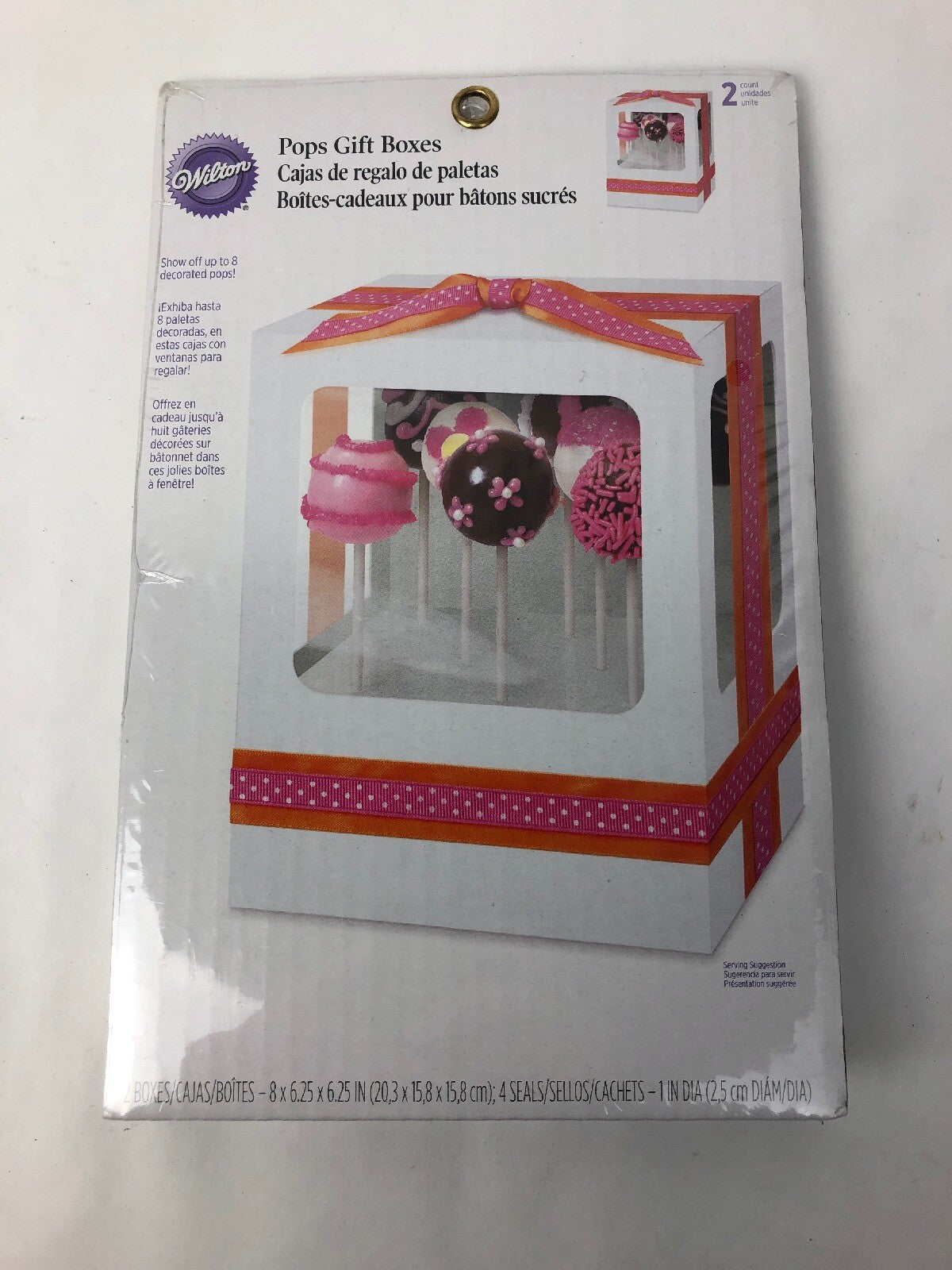 NEW! Wilton Method Classes * POPS GIFT BOXES * 2 Count * FSTSHP