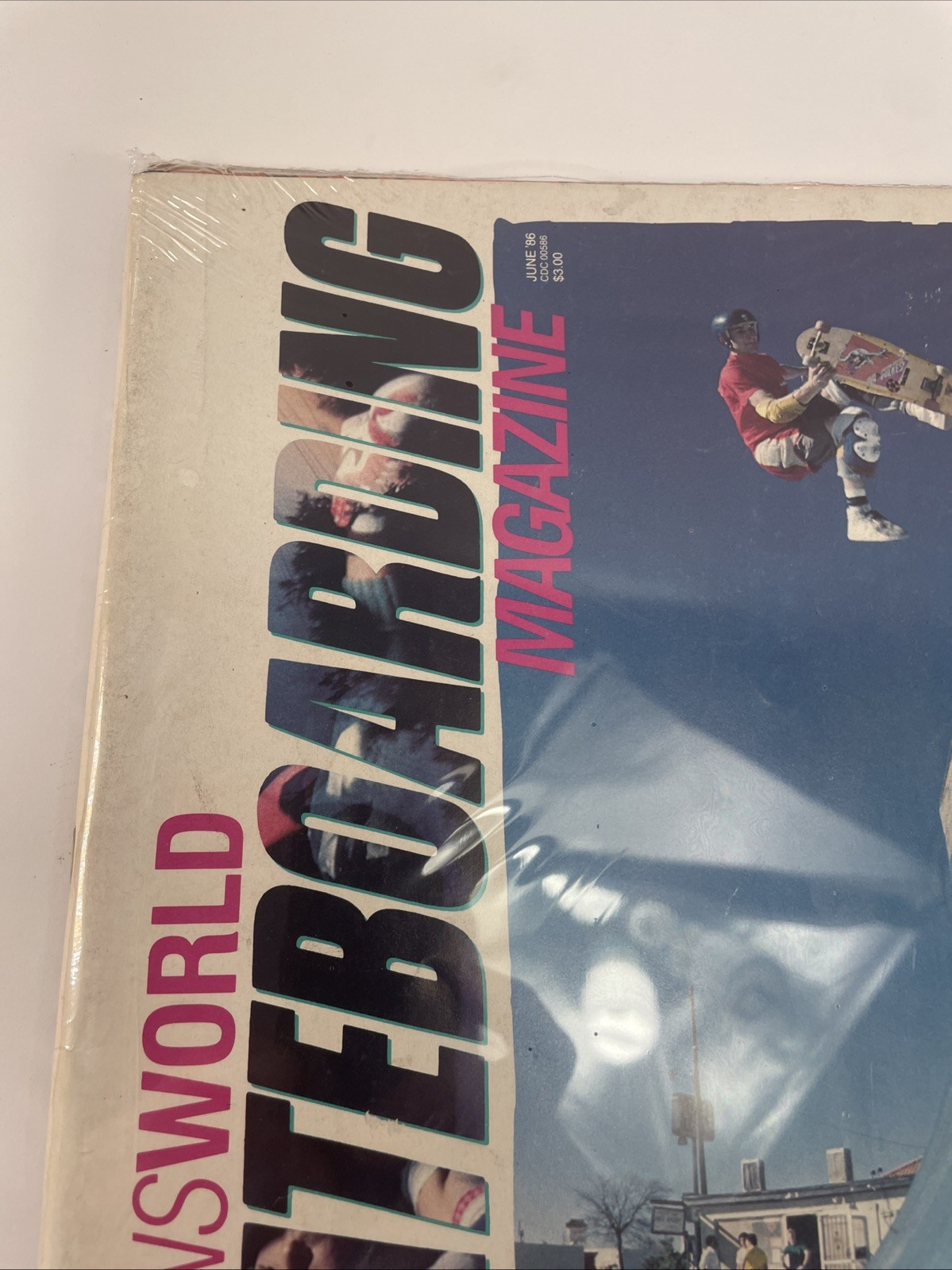 TRANSWORLD SKATEBOARDING MAGAZINE June 1986 Dan Wilkes Cover Neil Blender