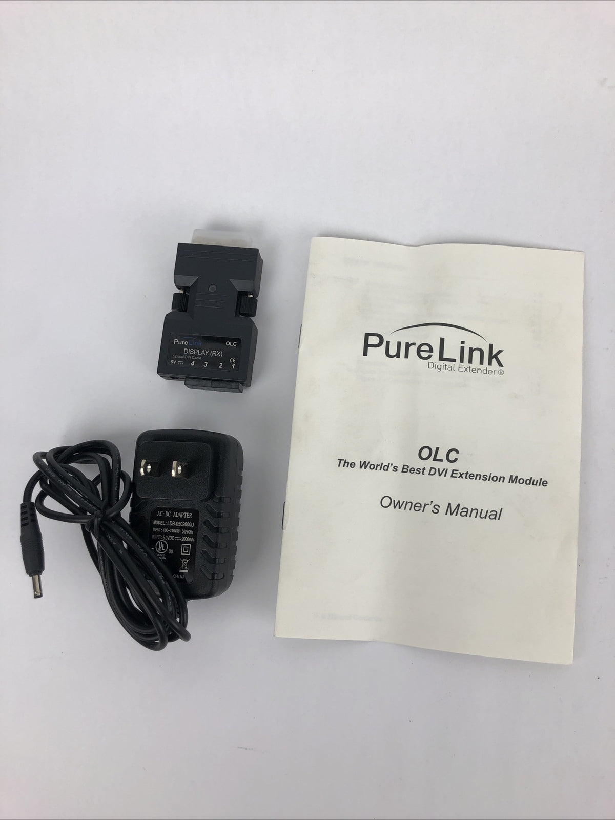 PureLink OLC TX DVI to Fiber Optic Extender (Transmitter) with cable - Brand New