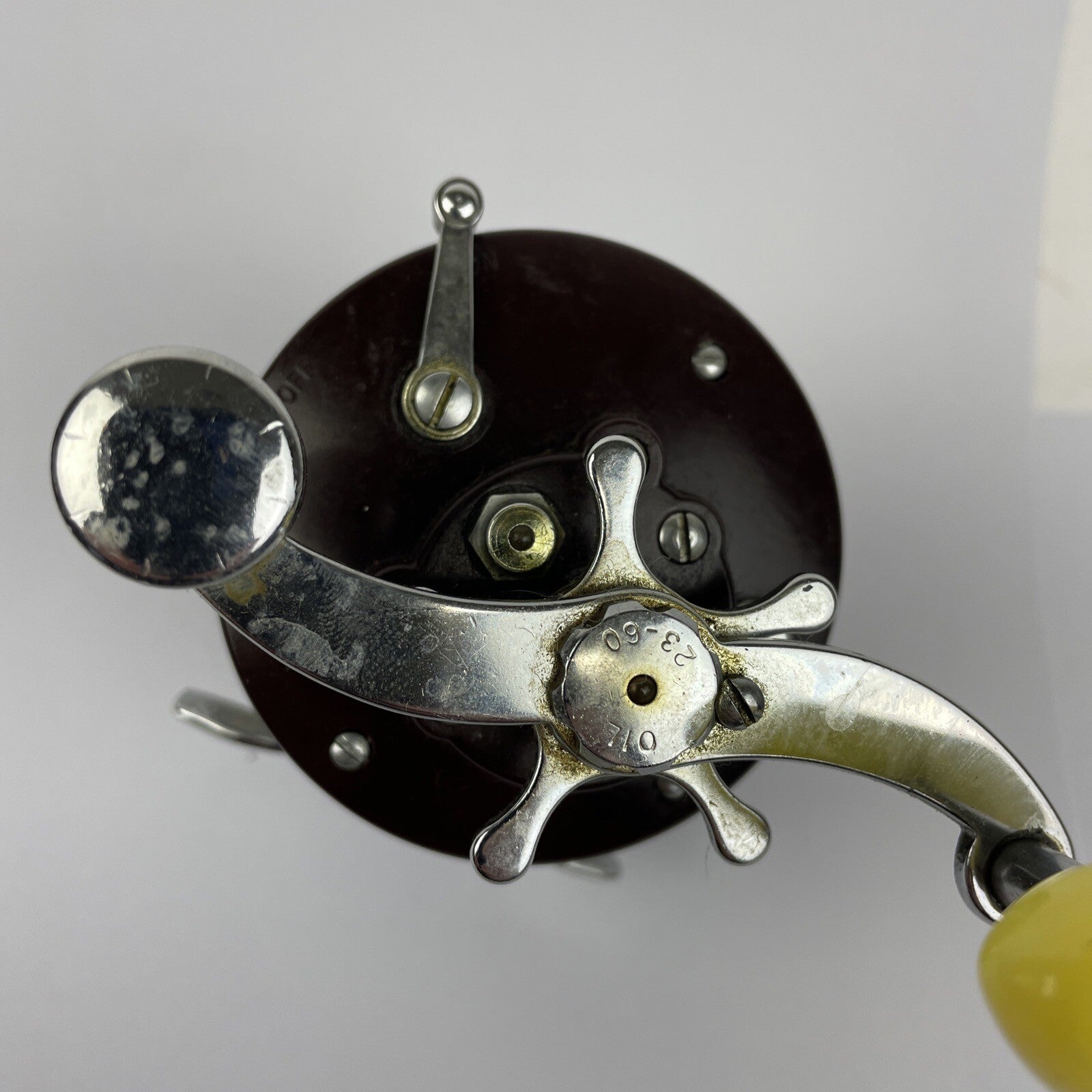 Vintage Penn Peerless No. 9 Saltwater Levelwind Baitcast Casting Reel USA LOOK