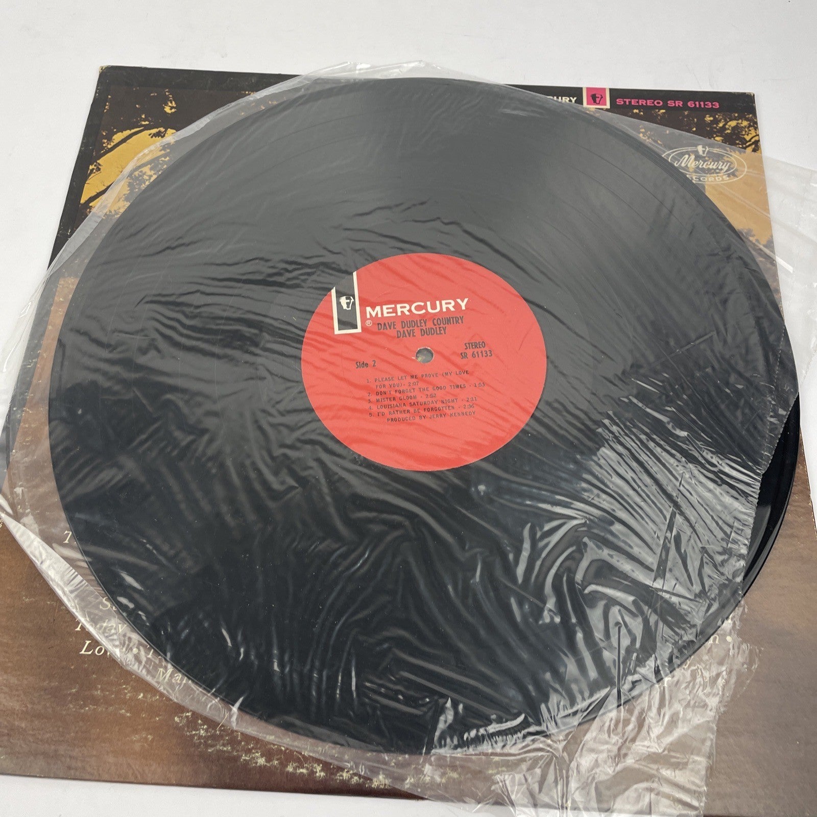 Dave Dudley Country Featurin Truckers Prayer Lp Vin 1967 Mercury Record SR 61133
